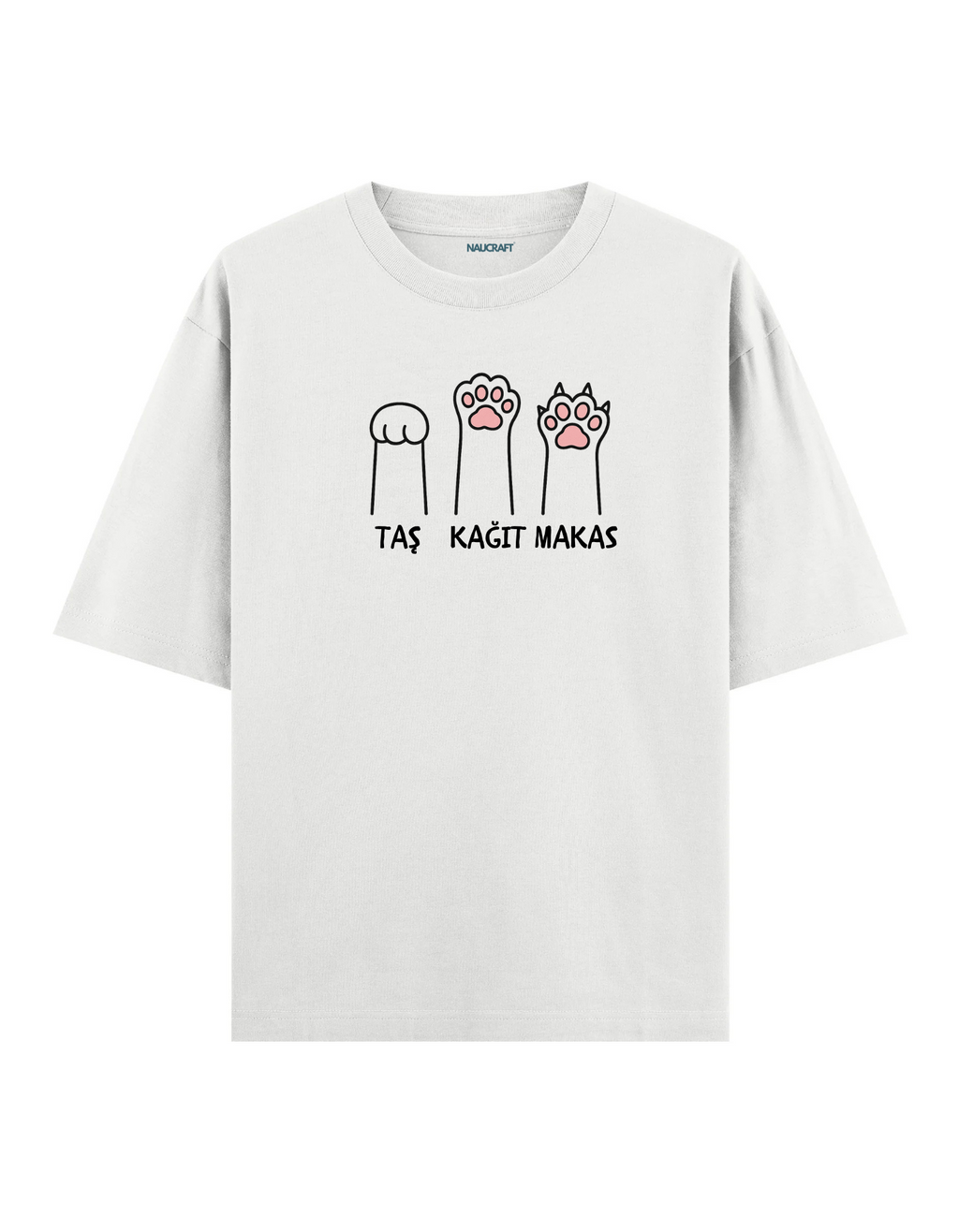 Taş Kağıt Makas - Oversize T-Shirt