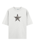 Zebra Yıldız - Oversize T-Shirt