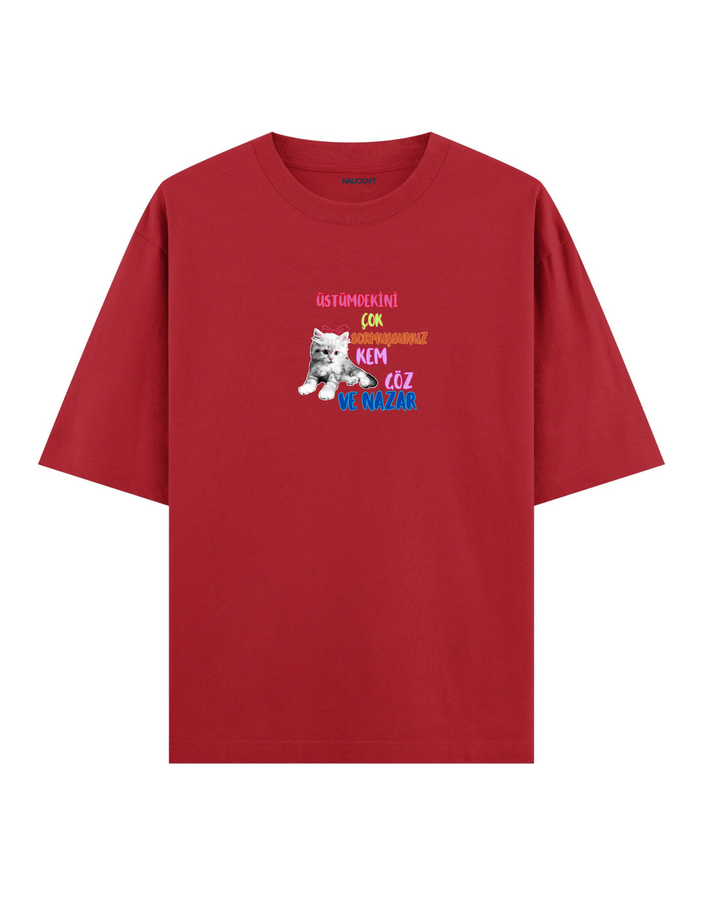 Kem Göz ve Nazar - Oversize T-Shirt