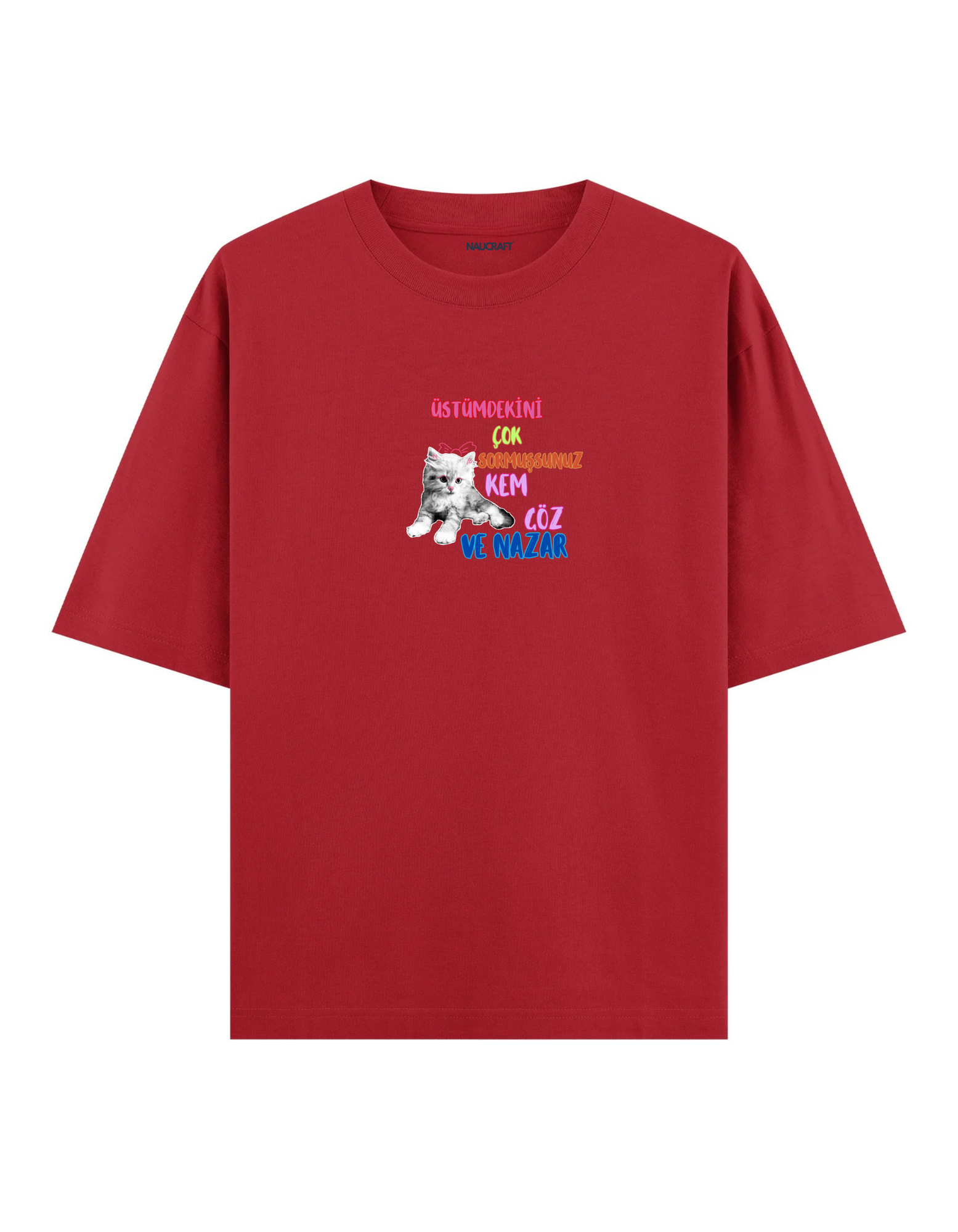 Kem Göz ve Nazar - Oversize T-Shirt