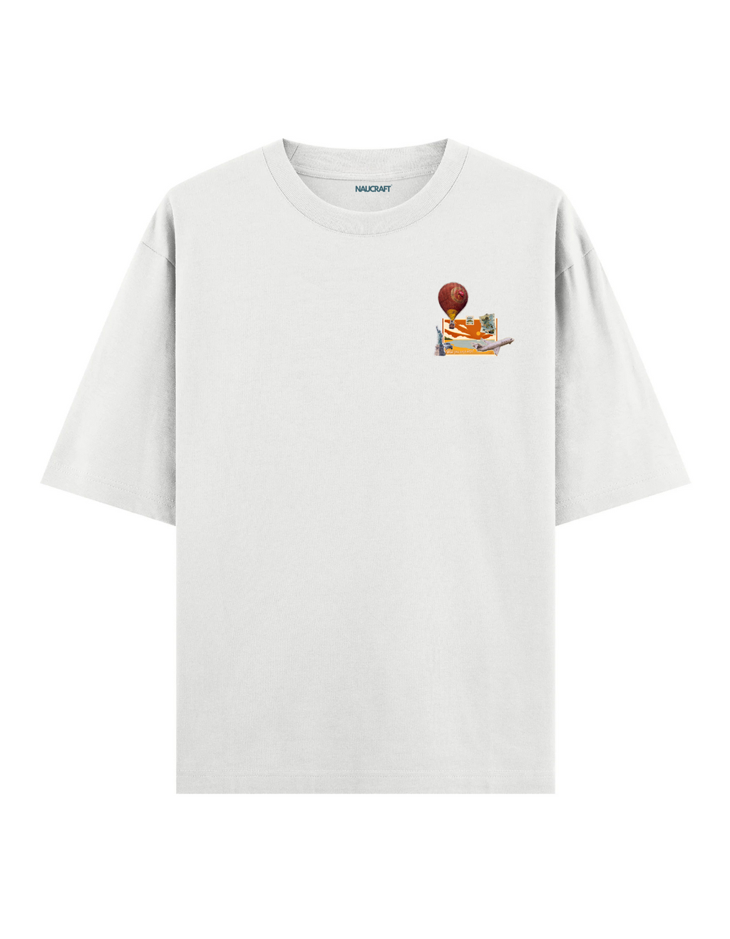 Seksen Günde Devr-i Alem - Oversize T-Shirt