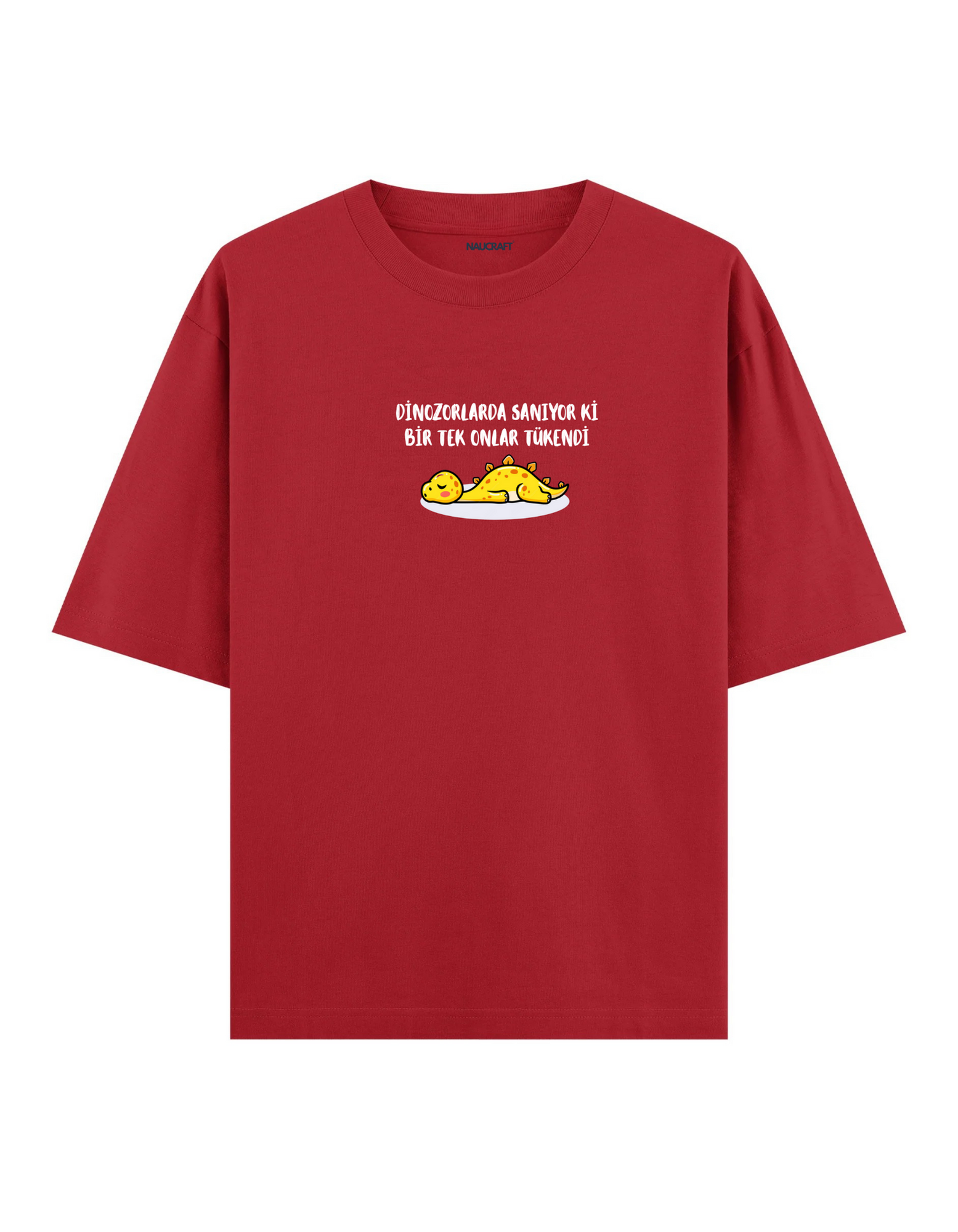 Tükendik Be Dino - Oversize T-Shirt