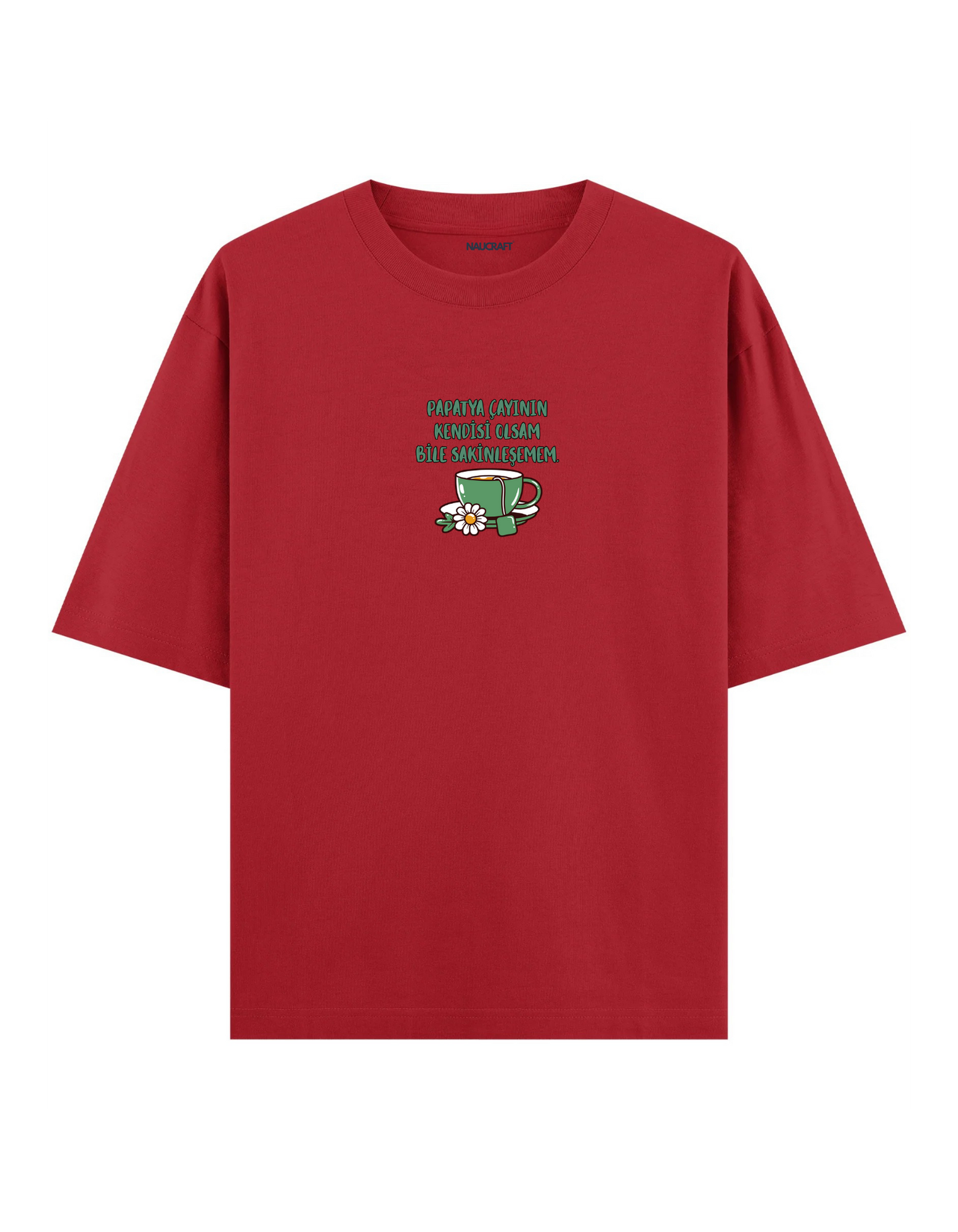 Papatya Çayı - Oversize T-Shirt