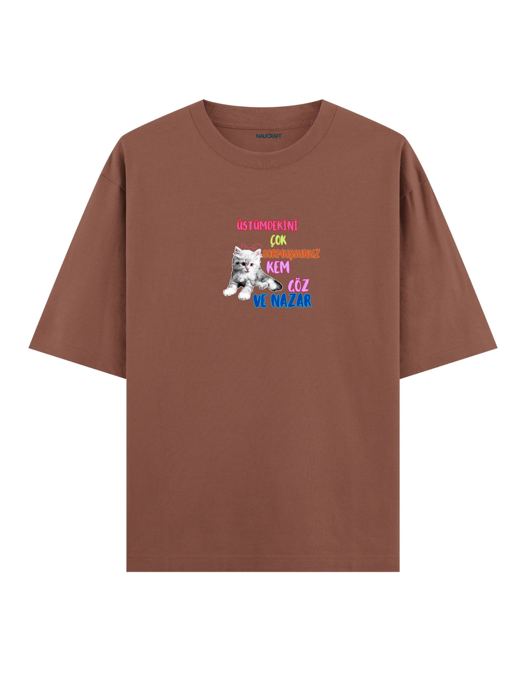 Kem Göz ve Nazar - Oversize T-Shirt