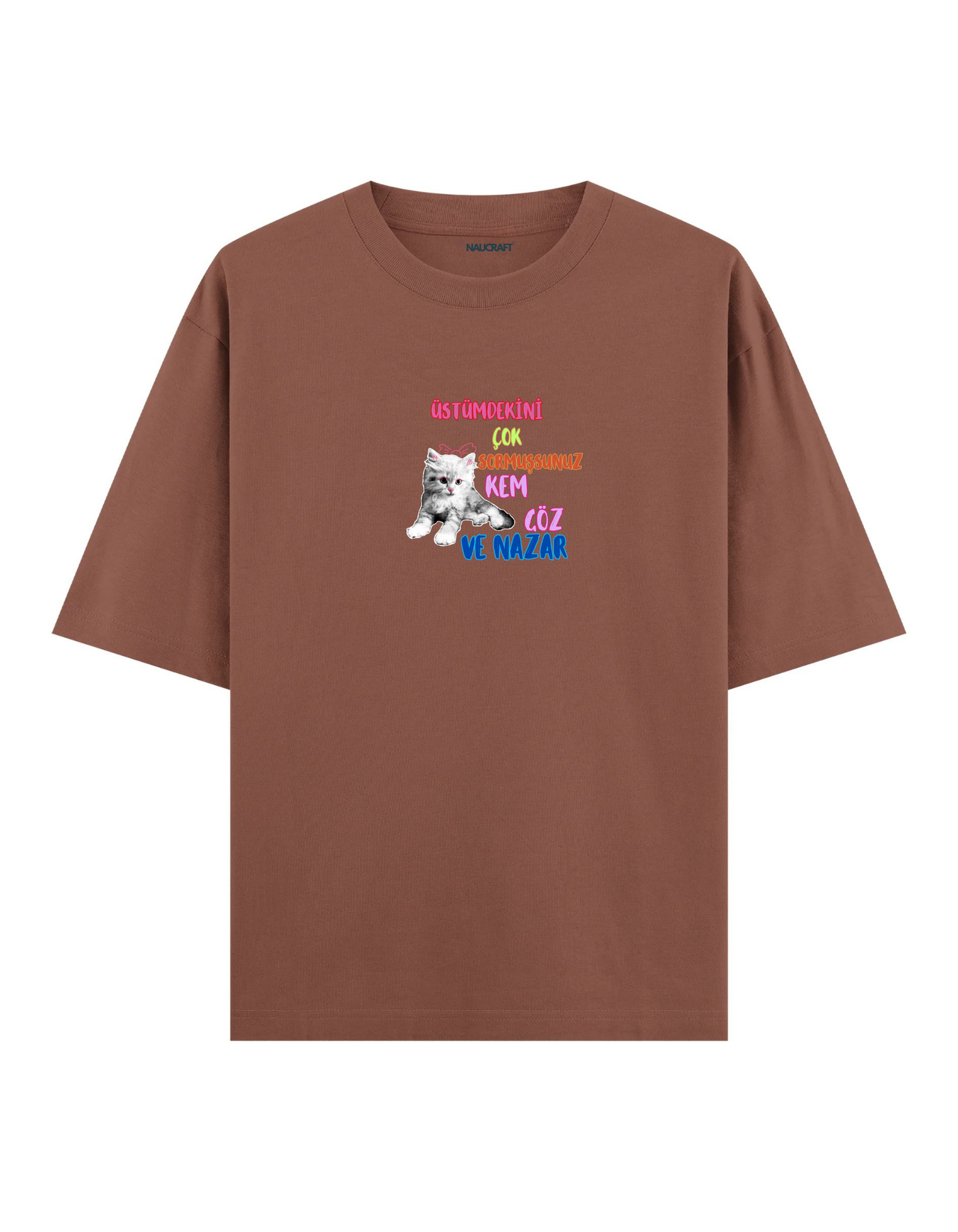 Kem Göz ve Nazar - Oversize T-Shirt