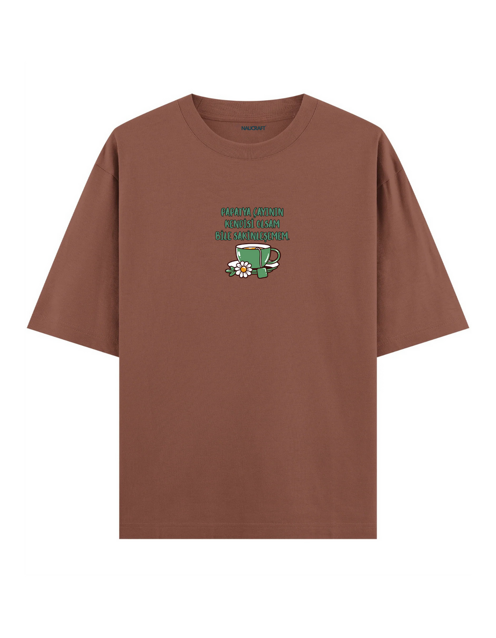Papatya Çayı - Oversize T-Shirt