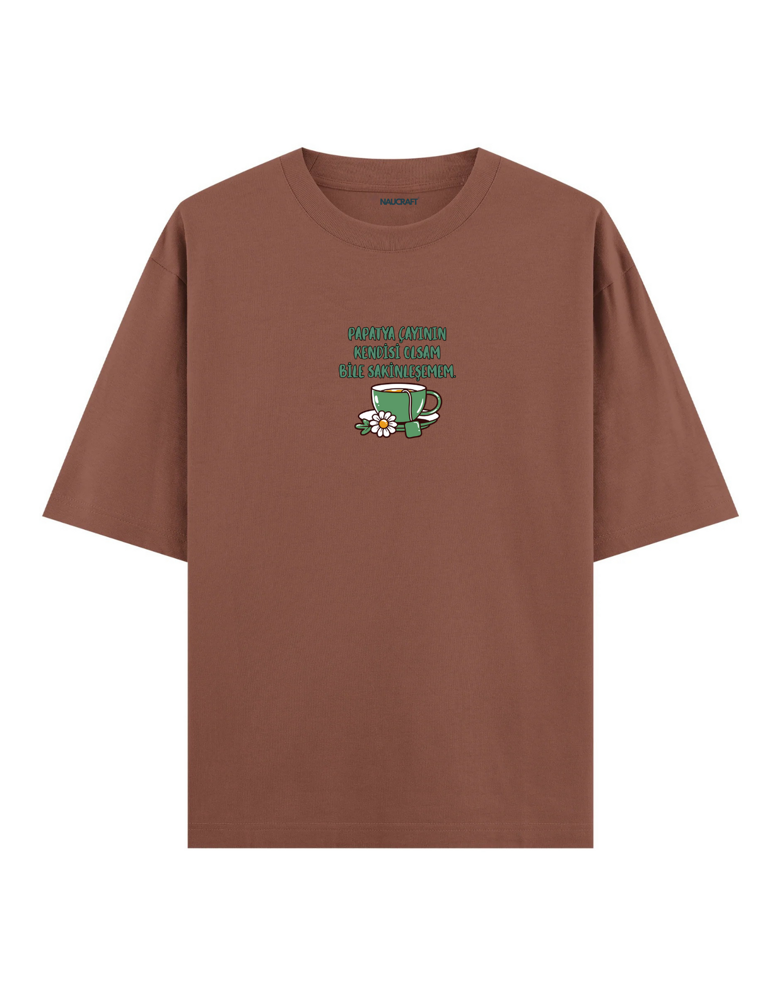Papatya Çayı - Oversize T-Shirt