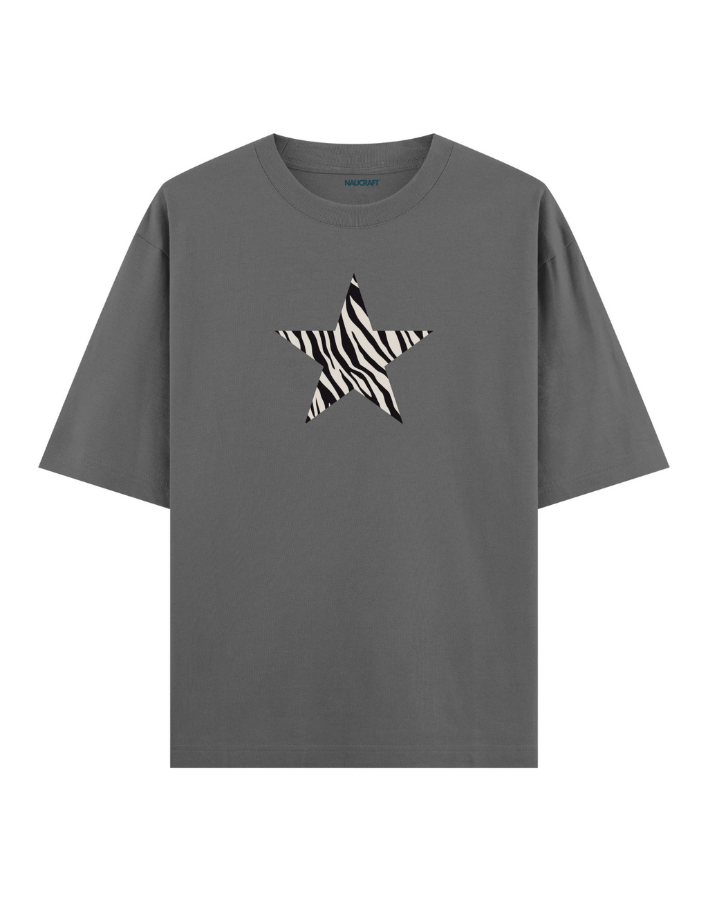 Zebra Yıldız - Oversize T-Shirt