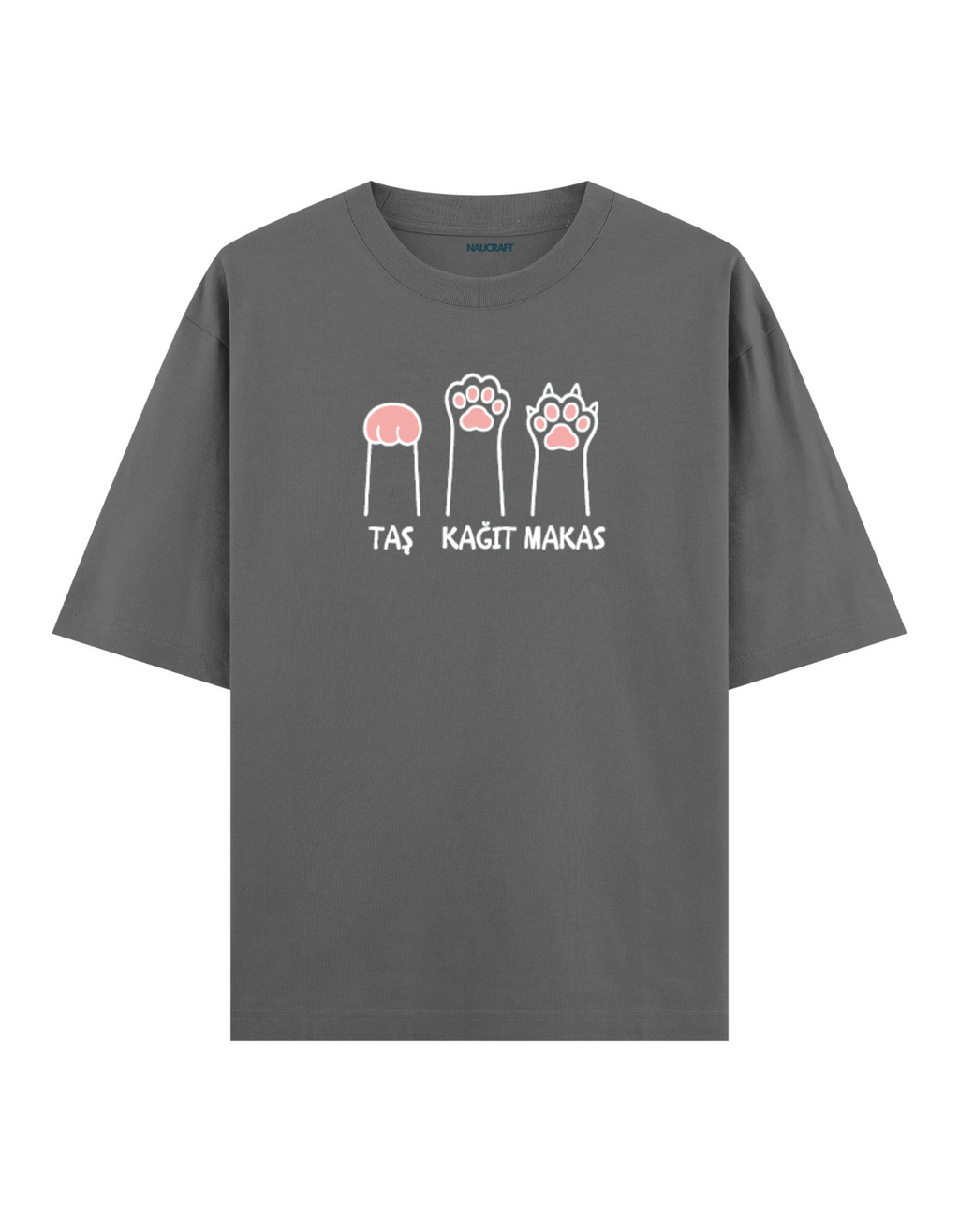 Taş Kağıt Makas - Oversize T-Shirt