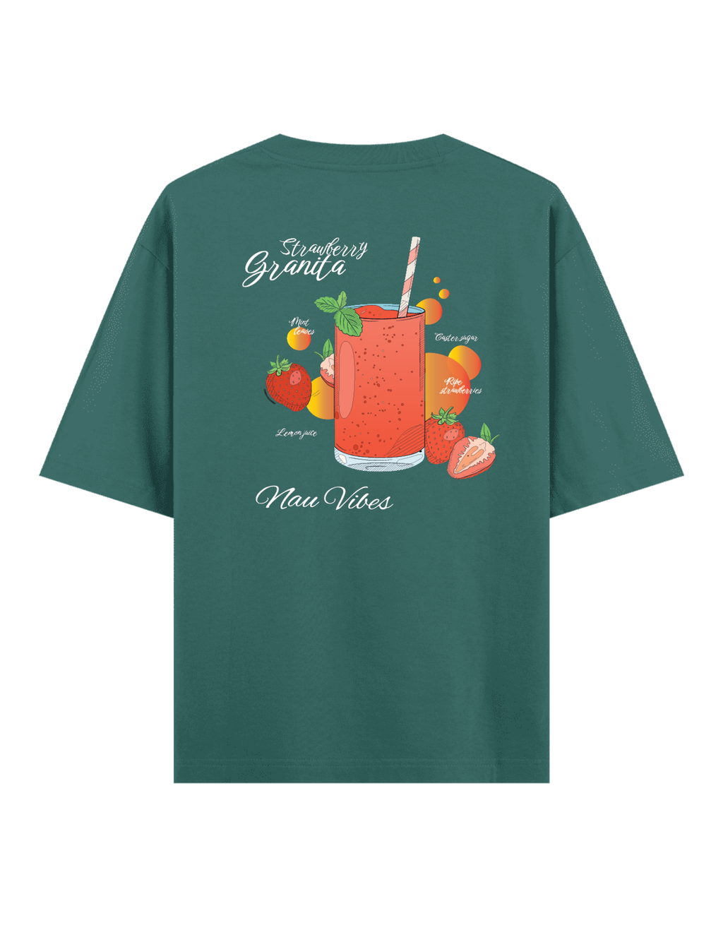 Strawberry Granita - Oversize T-Shirt