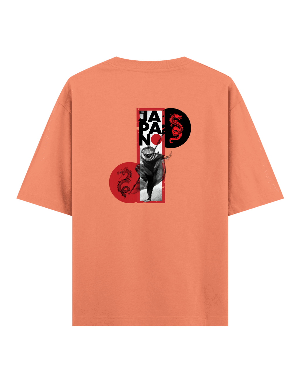 Yalnız Japon - Oversize T-Shirt