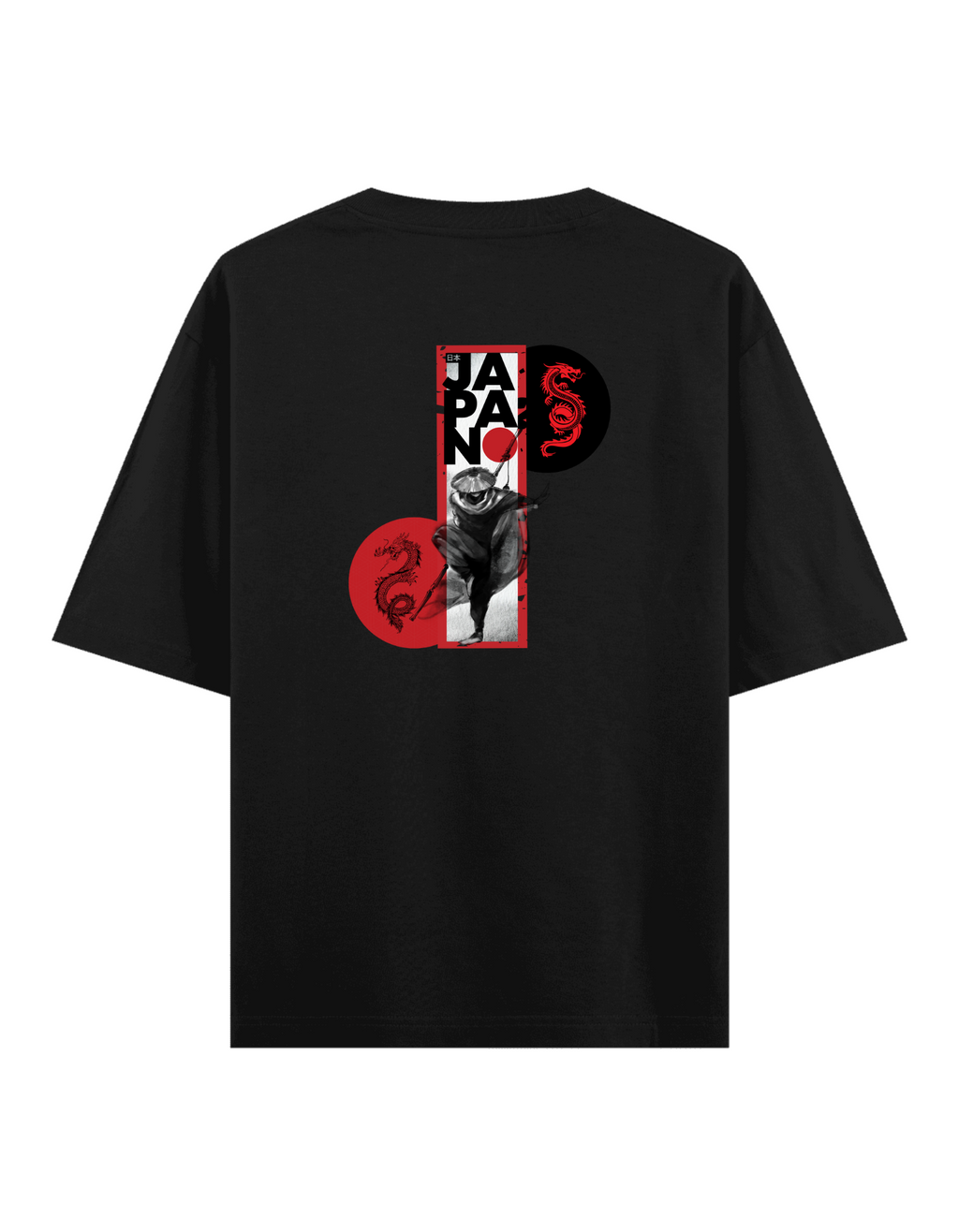 Yalnız Japon - Oversize T-Shirt