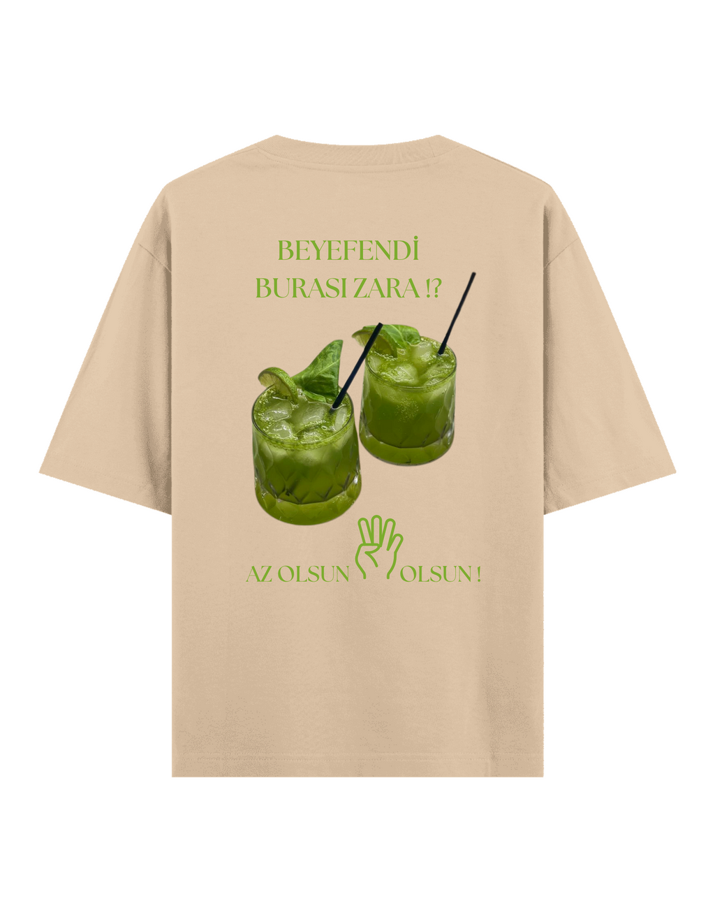 Kuzu Kulağı - Oversize T-Shirt