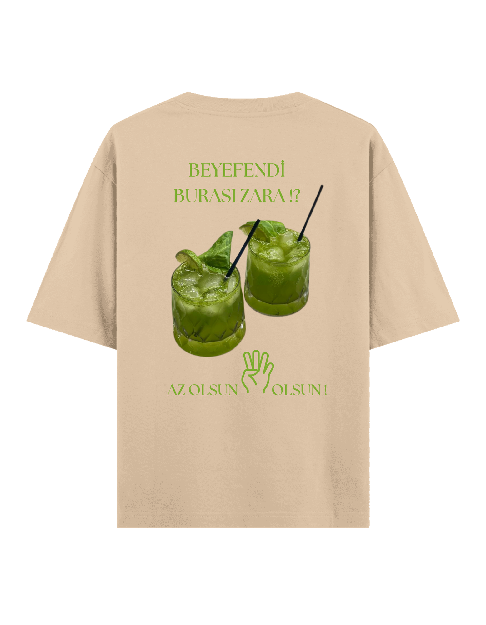 Kuzu Kulağı - Oversize T-Shirt