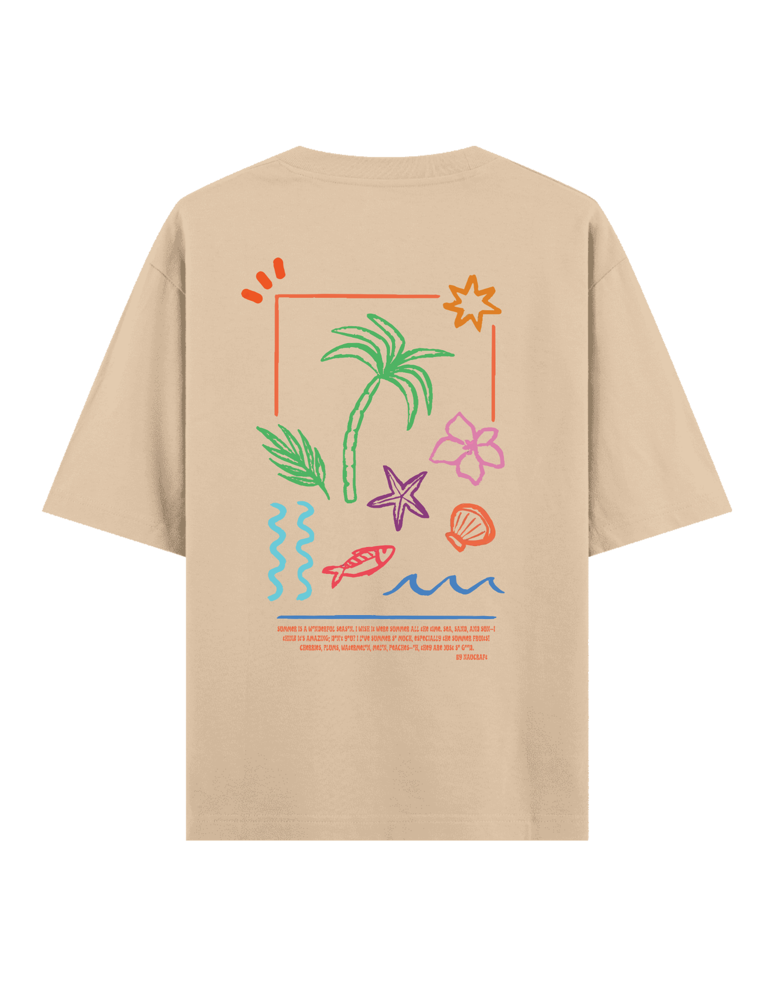 Summer Time - Oversize T-Shirt