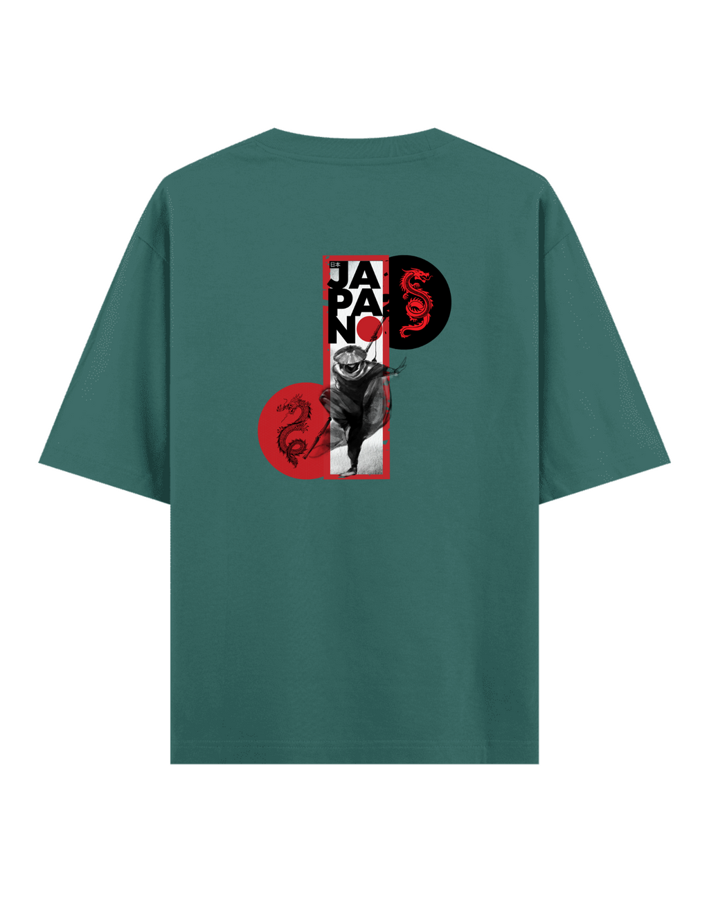 Yalnız Japon - Oversize T-Shirt