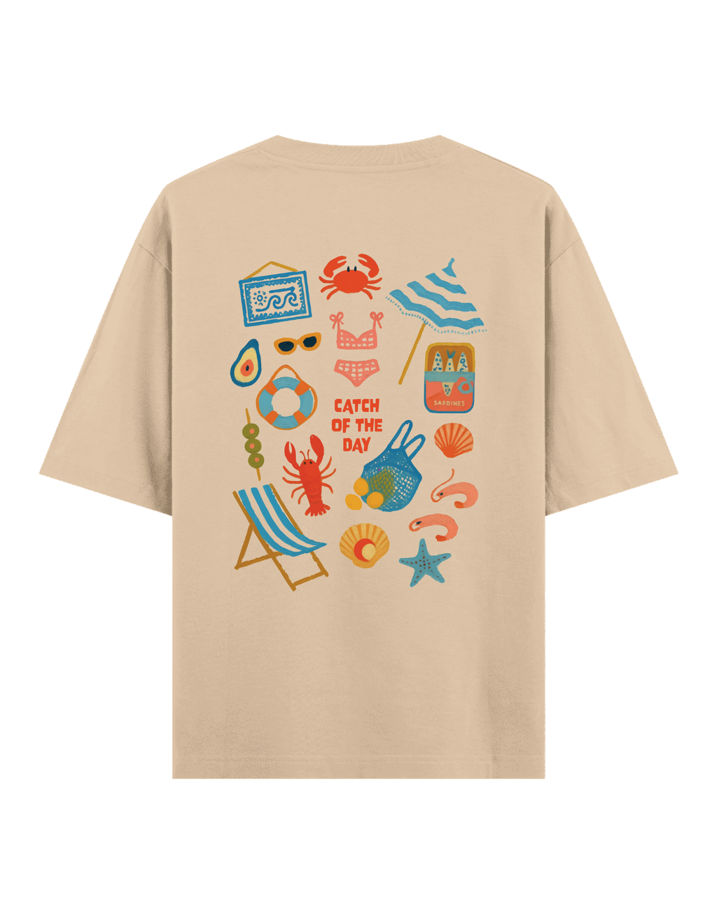 Catch Of Day - Oversize T-Shirt