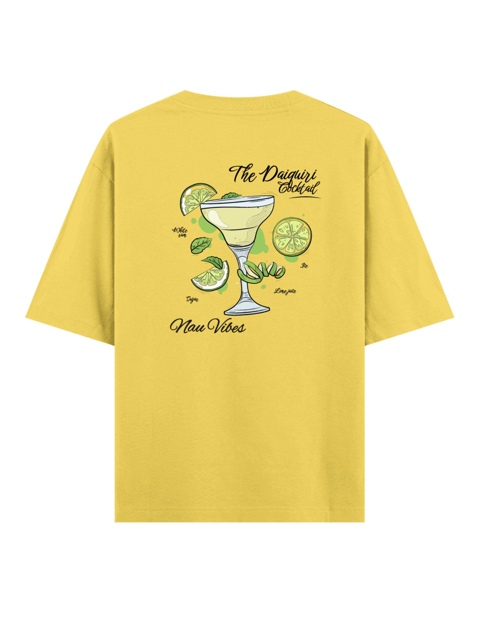 The Daiquiri Cocktail - Oversize T-Shirt