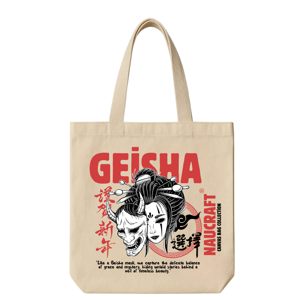 Geisha - Canvas Bez Çanta