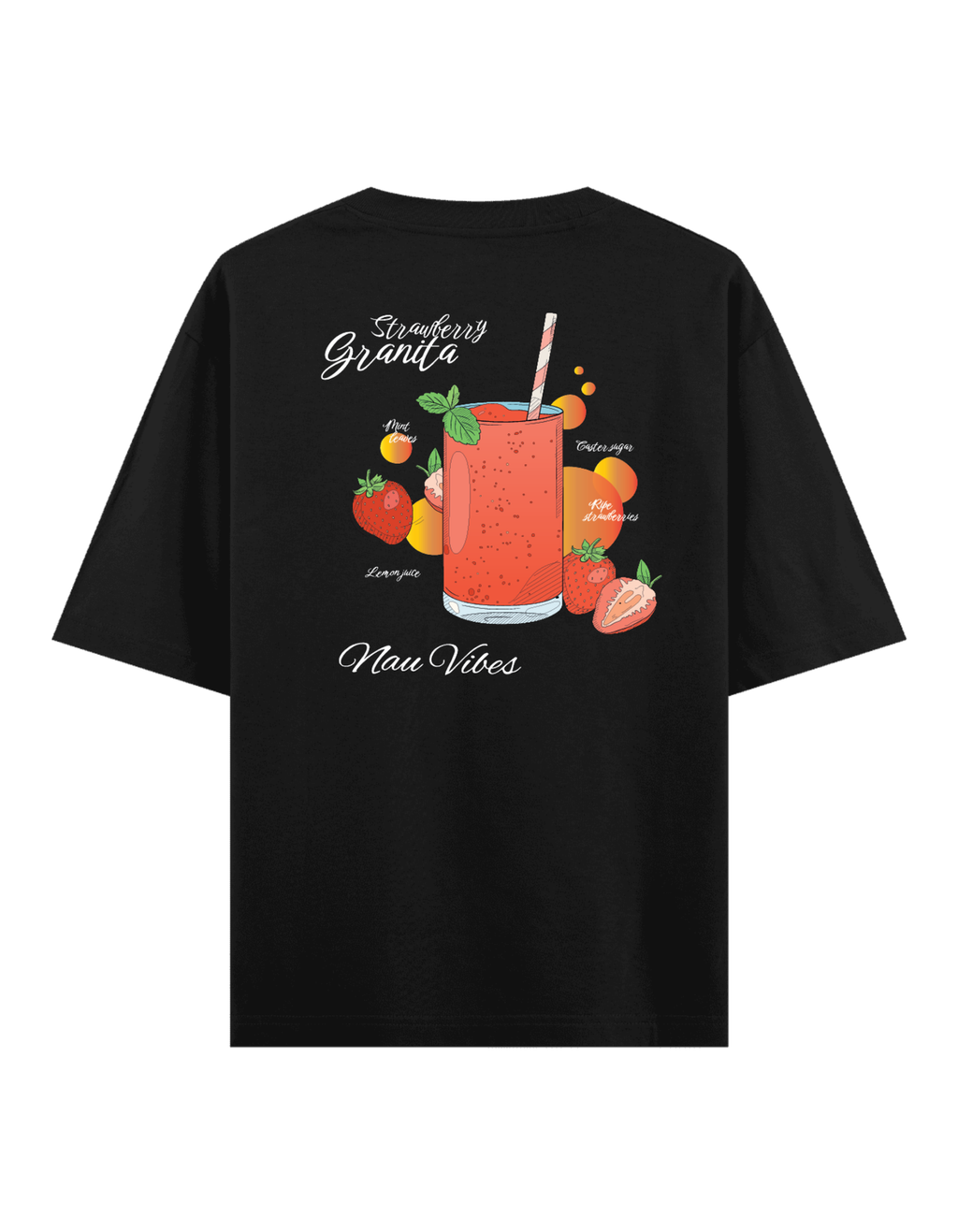 Strawberry Granita - Oversize T-Shirt