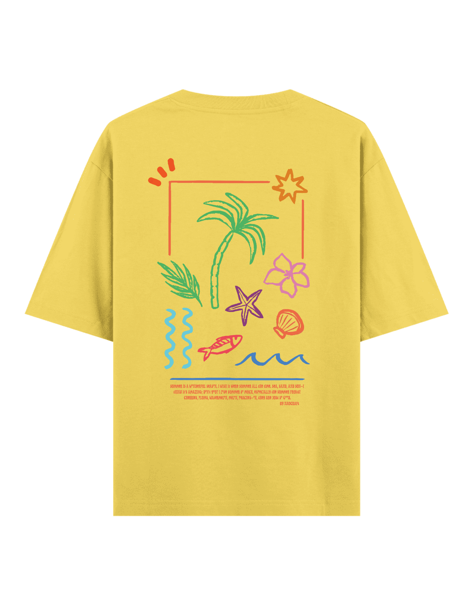 Summer Time - Oversize T-Shirt