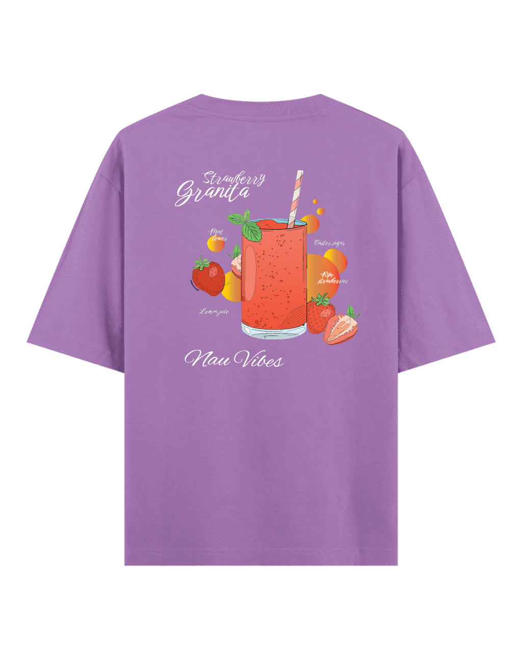 Strawberry Granita - Oversize T-Shirt