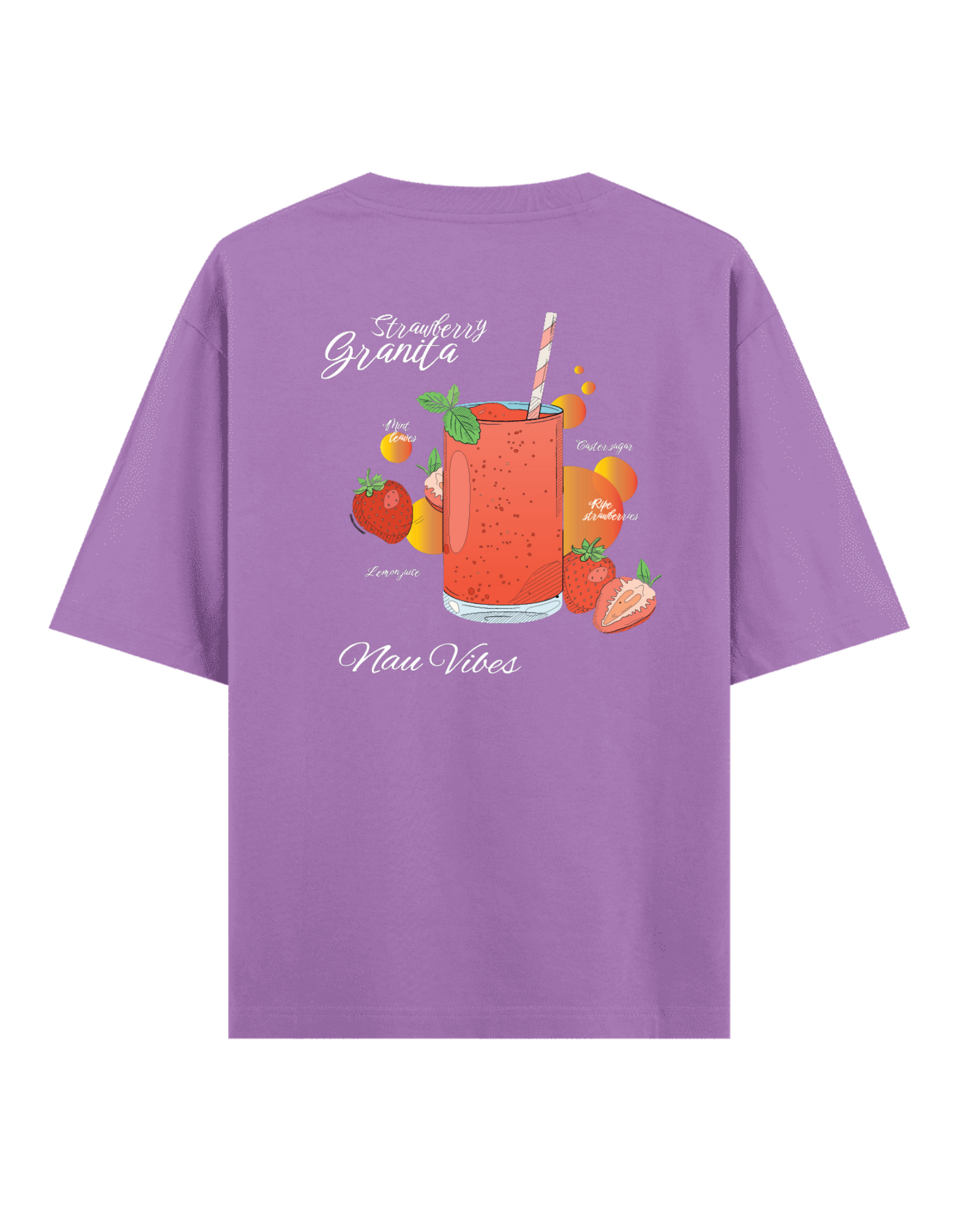 Strawberry Granita - Oversize T-Shirt