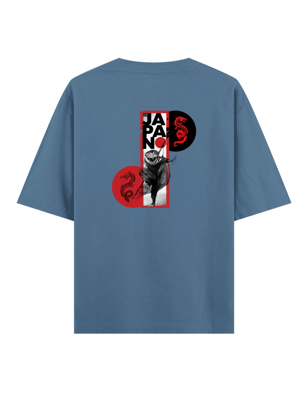 Yalnız Japon - Oversize T-Shirt
