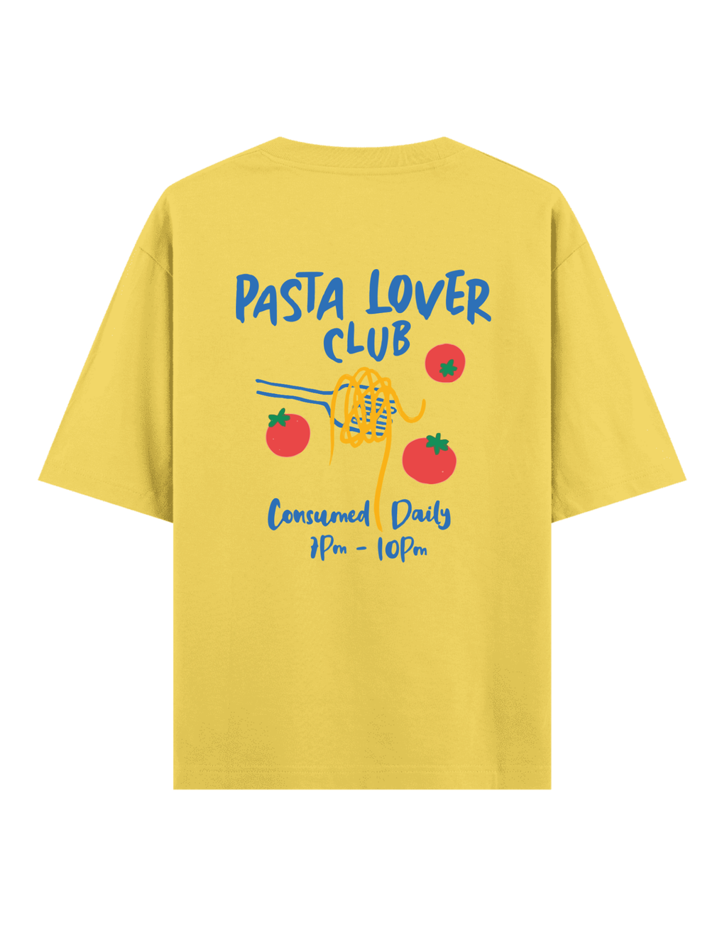 Pasta Lover Club - Oversize T-Shirt