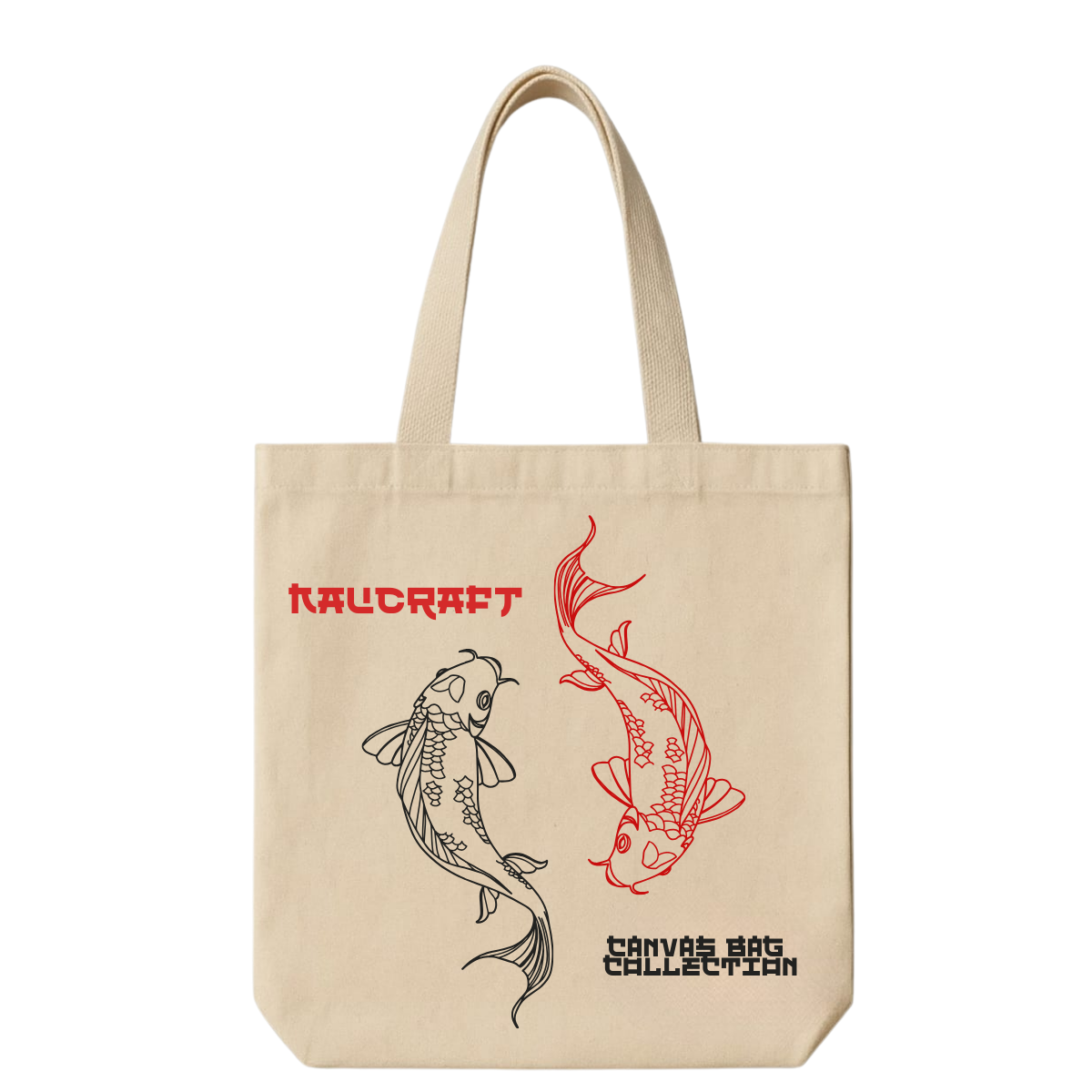 Balıklar - Canvas Bez Çanta