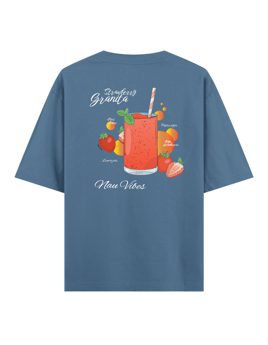 Strawberry Granita - Oversize T-Shirt