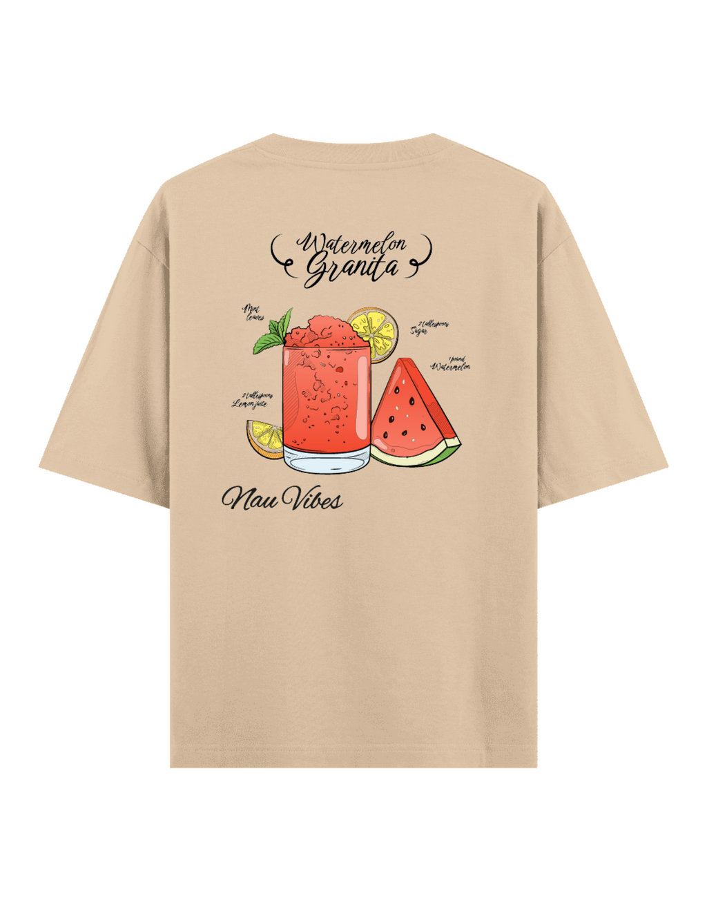 Watermelon Granita - Oversize T-Shirt