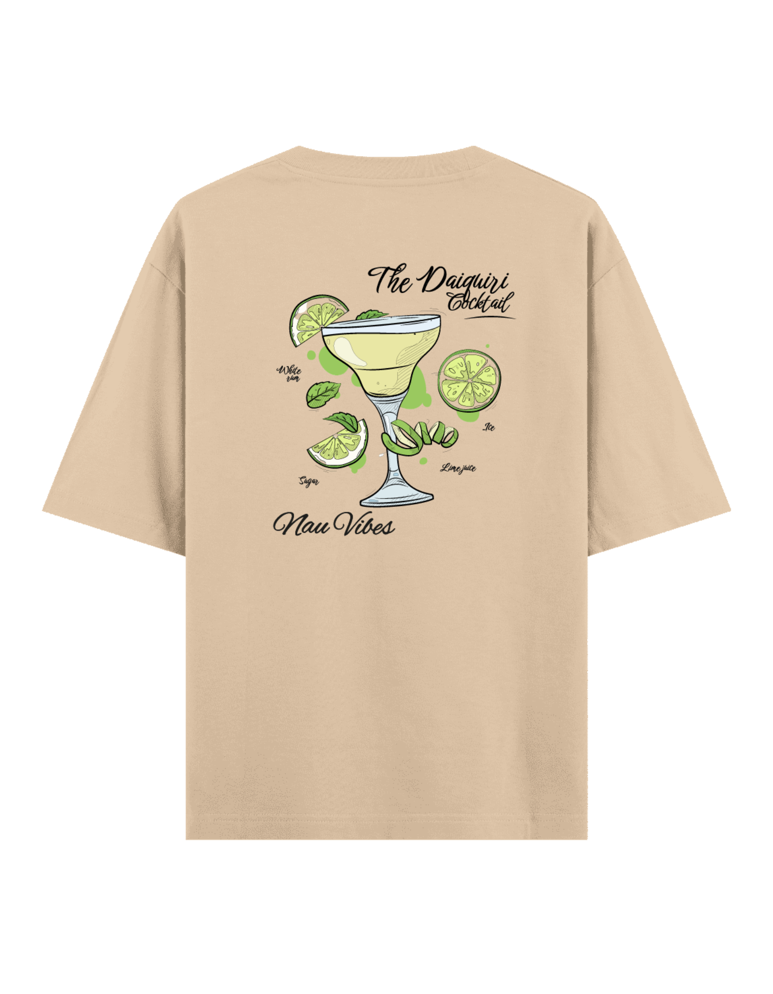 The Daiquiri Cocktail - Oversize T-Shirt