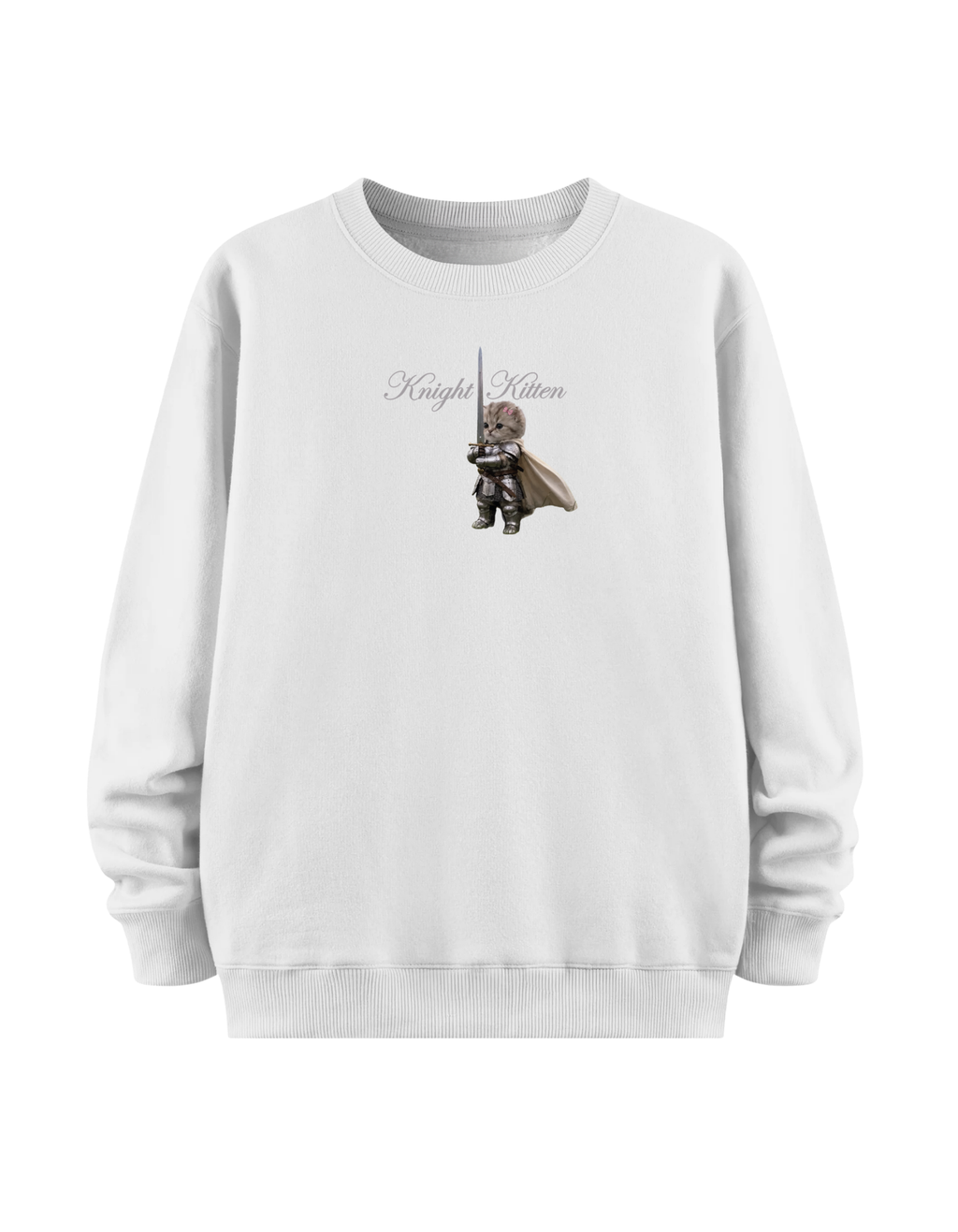 Knight Kitten - Regular Sweatshirt