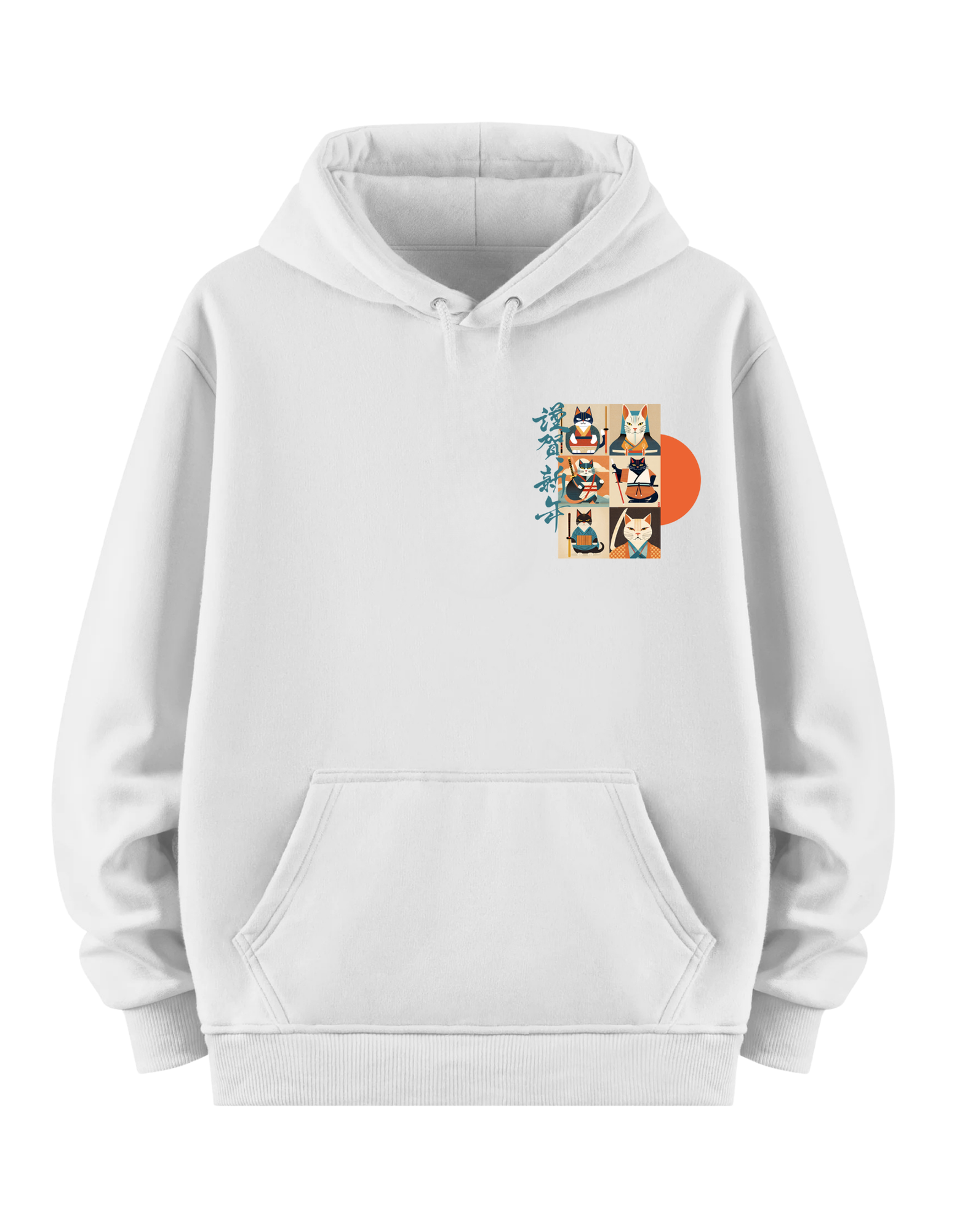 Japon Cats - Regular Hoodie