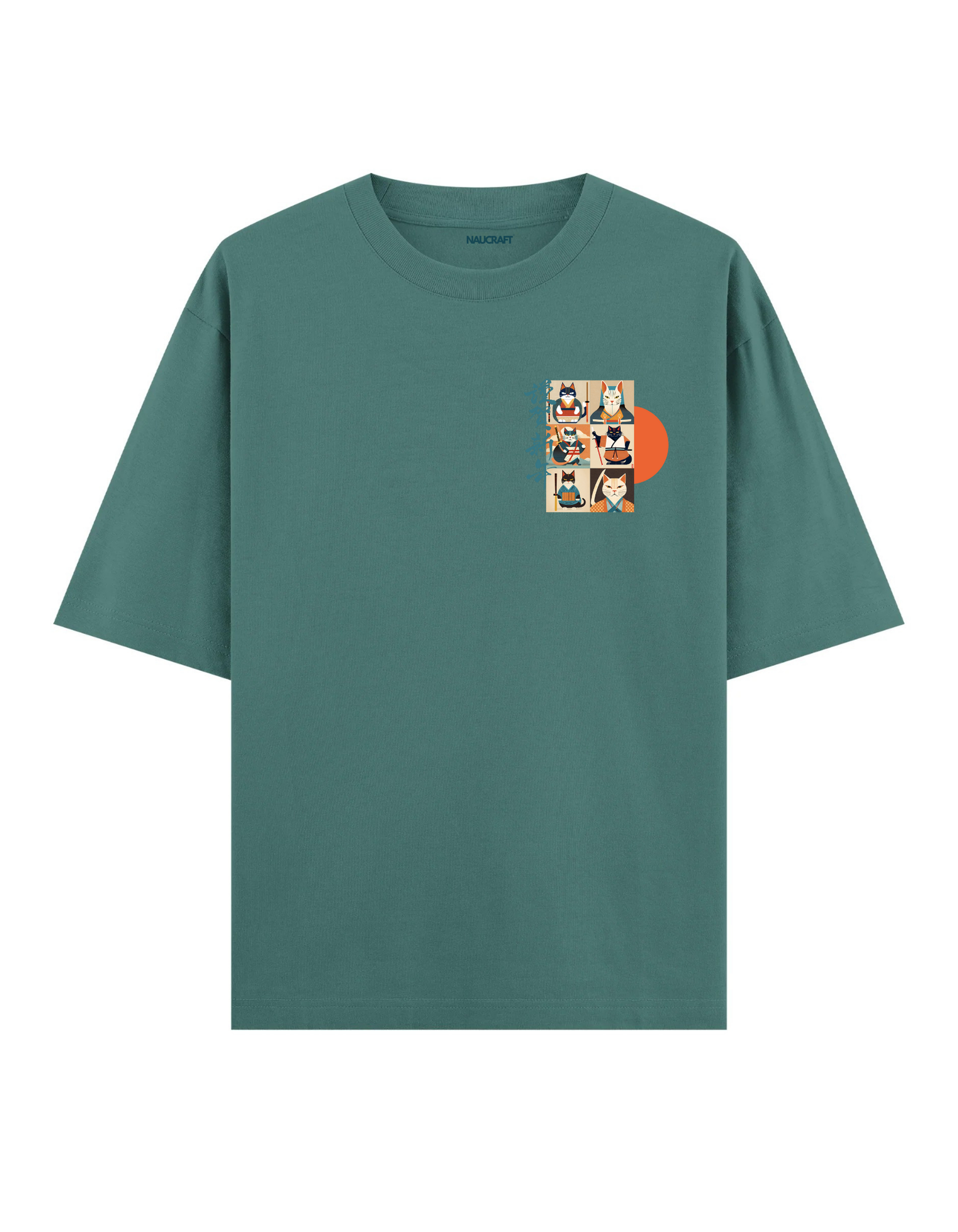 Japon Cats - Oversize T-Shirt