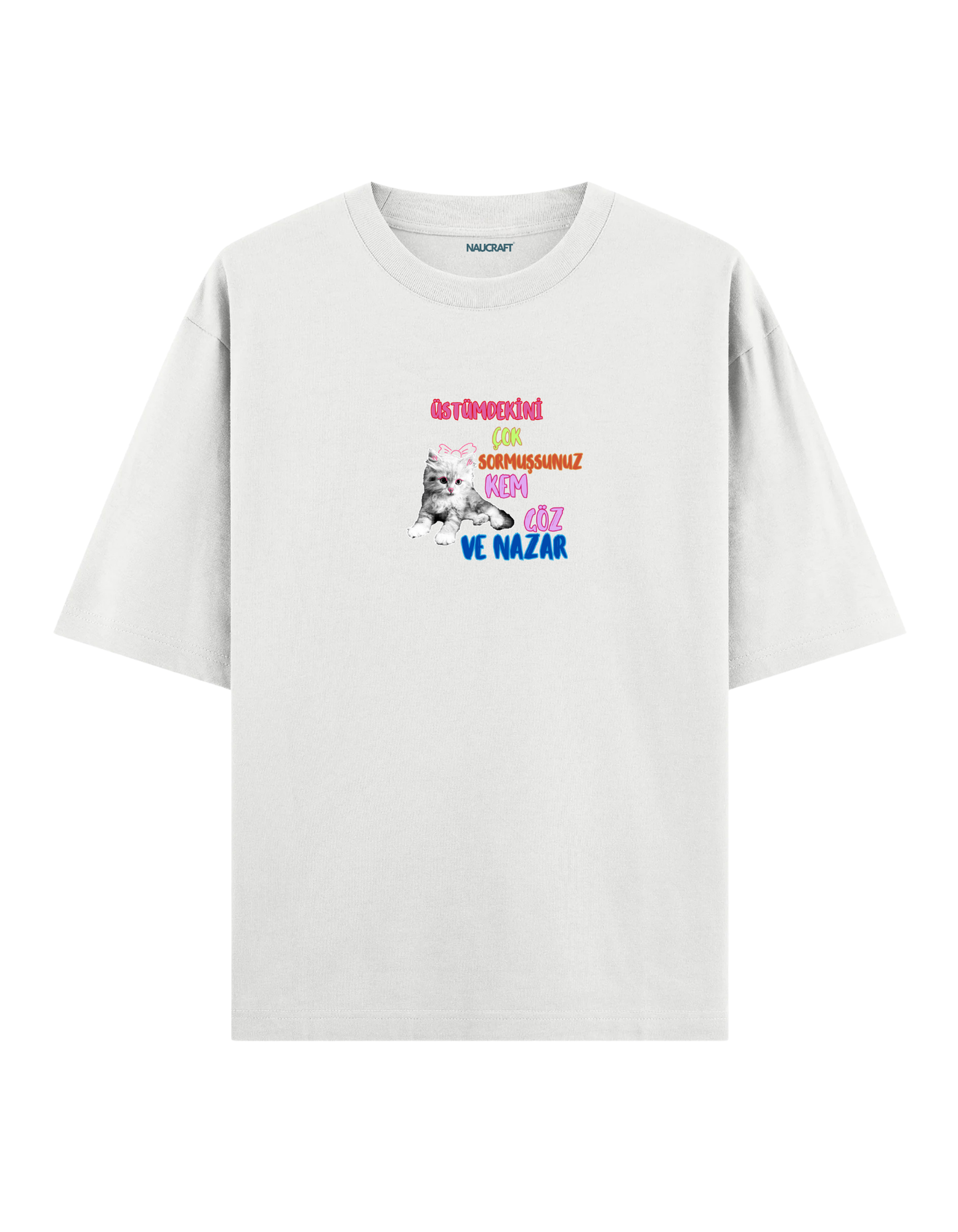 Kem Göz ve Nazar - Oversize T-Shirt