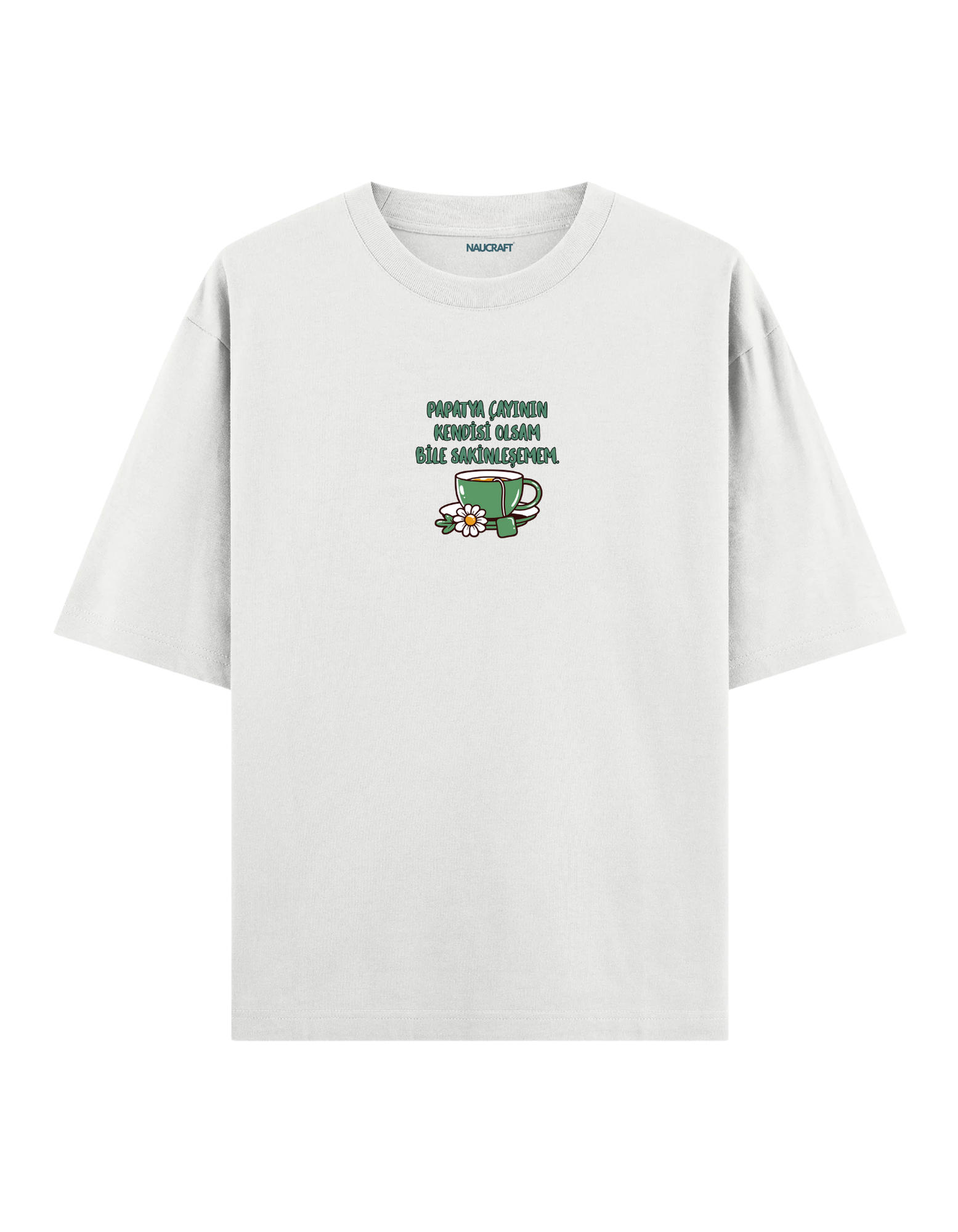 Papatya Çayı - Oversize T-Shirt
