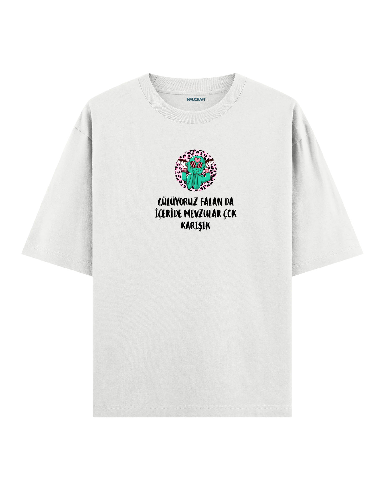 Mevzular - Oversize T-Shirt