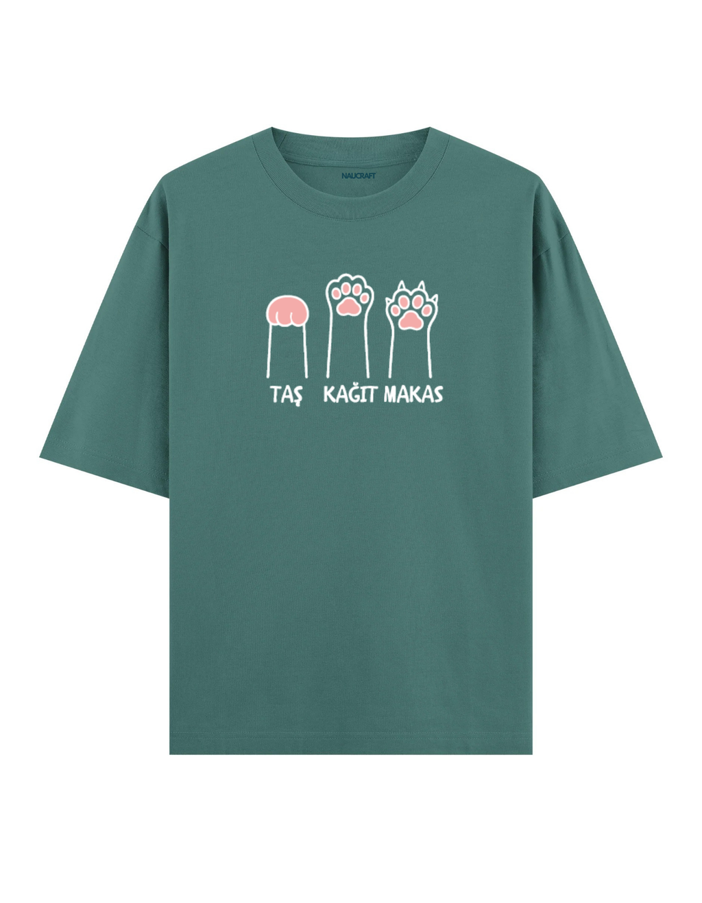 Taş Kağıt Makas - Oversize T-Shirt