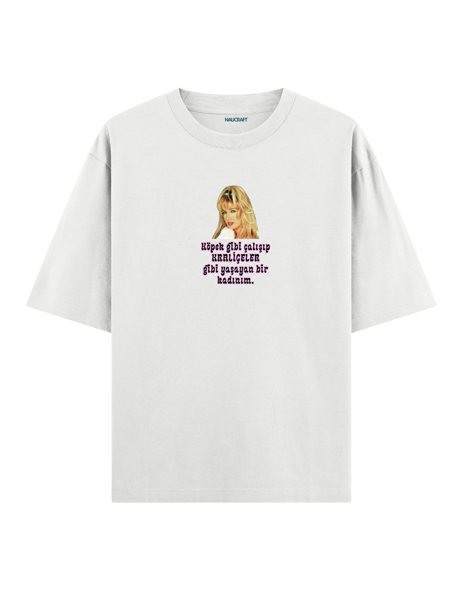 Kraliçeler Gibi - Oversize T-Shirt