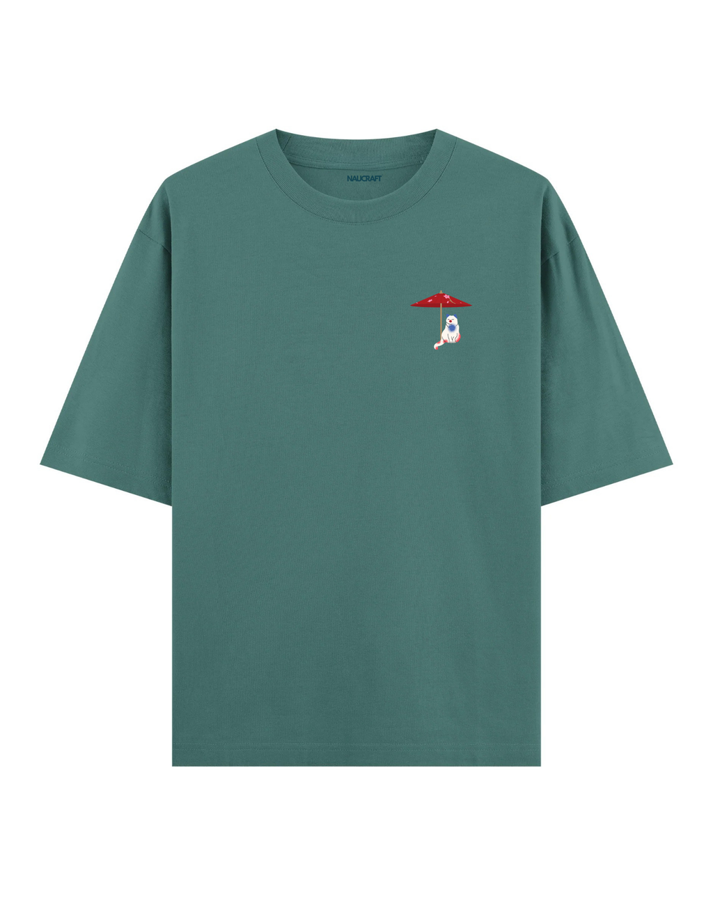 Süslü Kedi - Oversize T-Shirt
