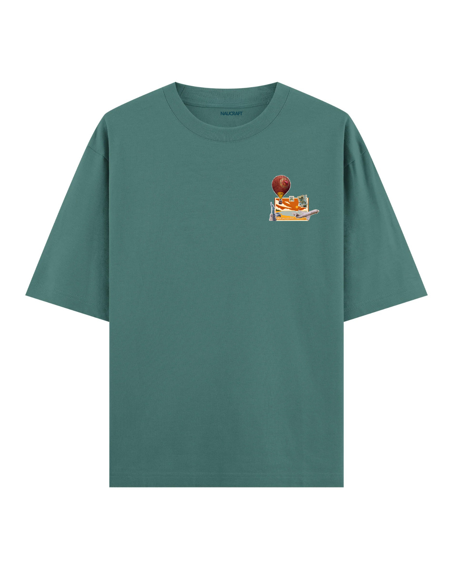 Seksen Günde Devr-i Alem - Oversize T-Shirt