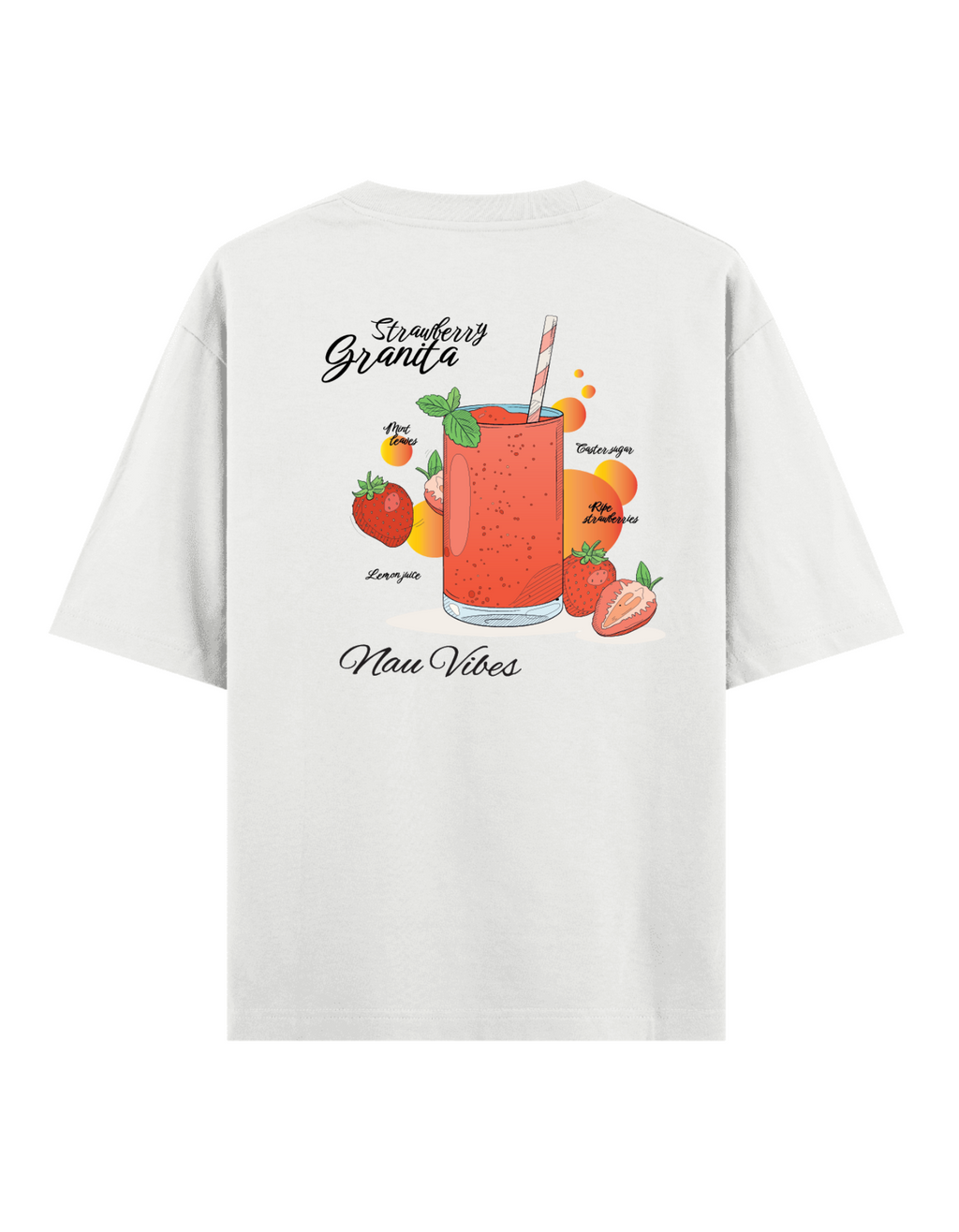 Strawberry Granita - Oversize T-Shirt