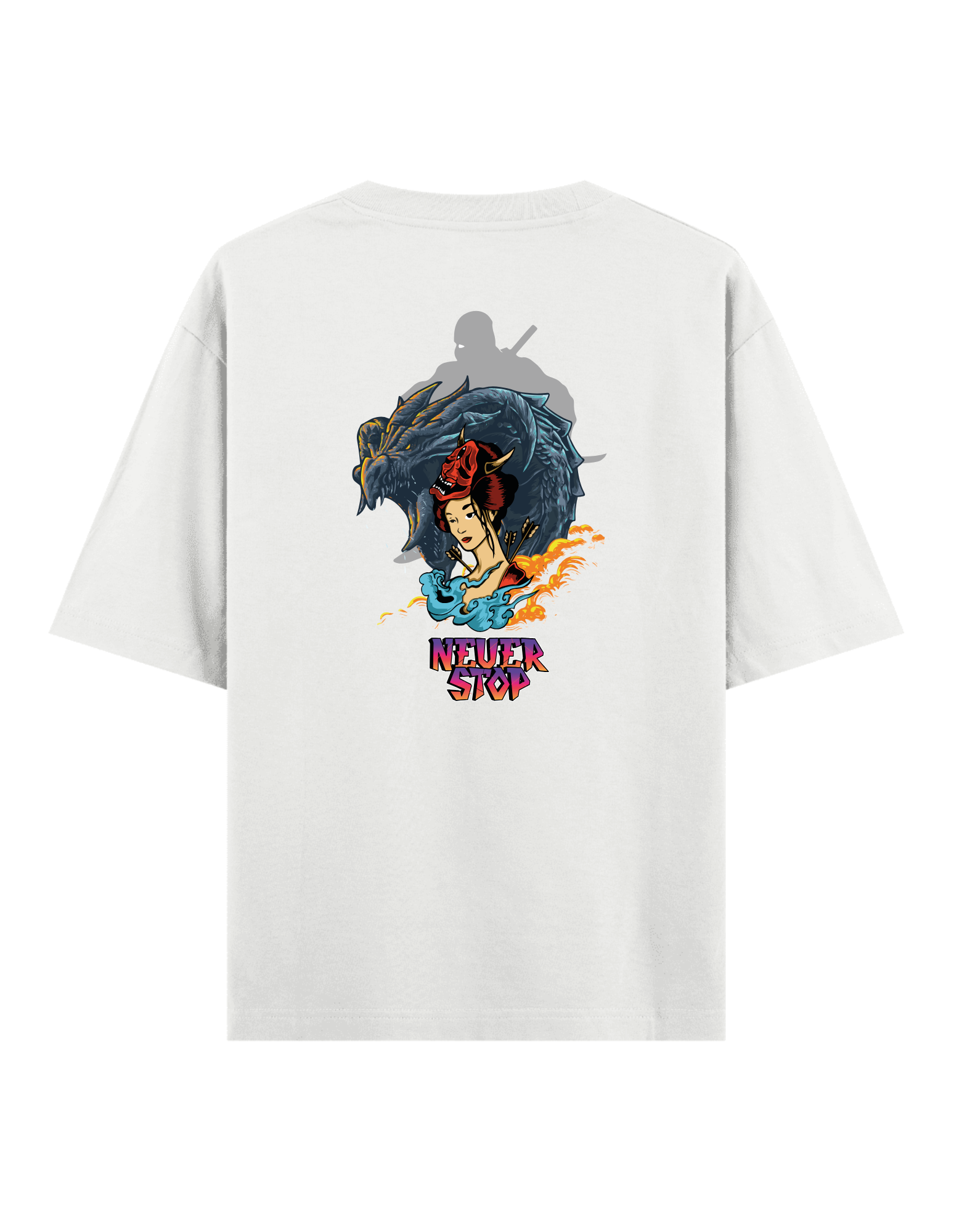 Neverstop - Oversize T-Shirt