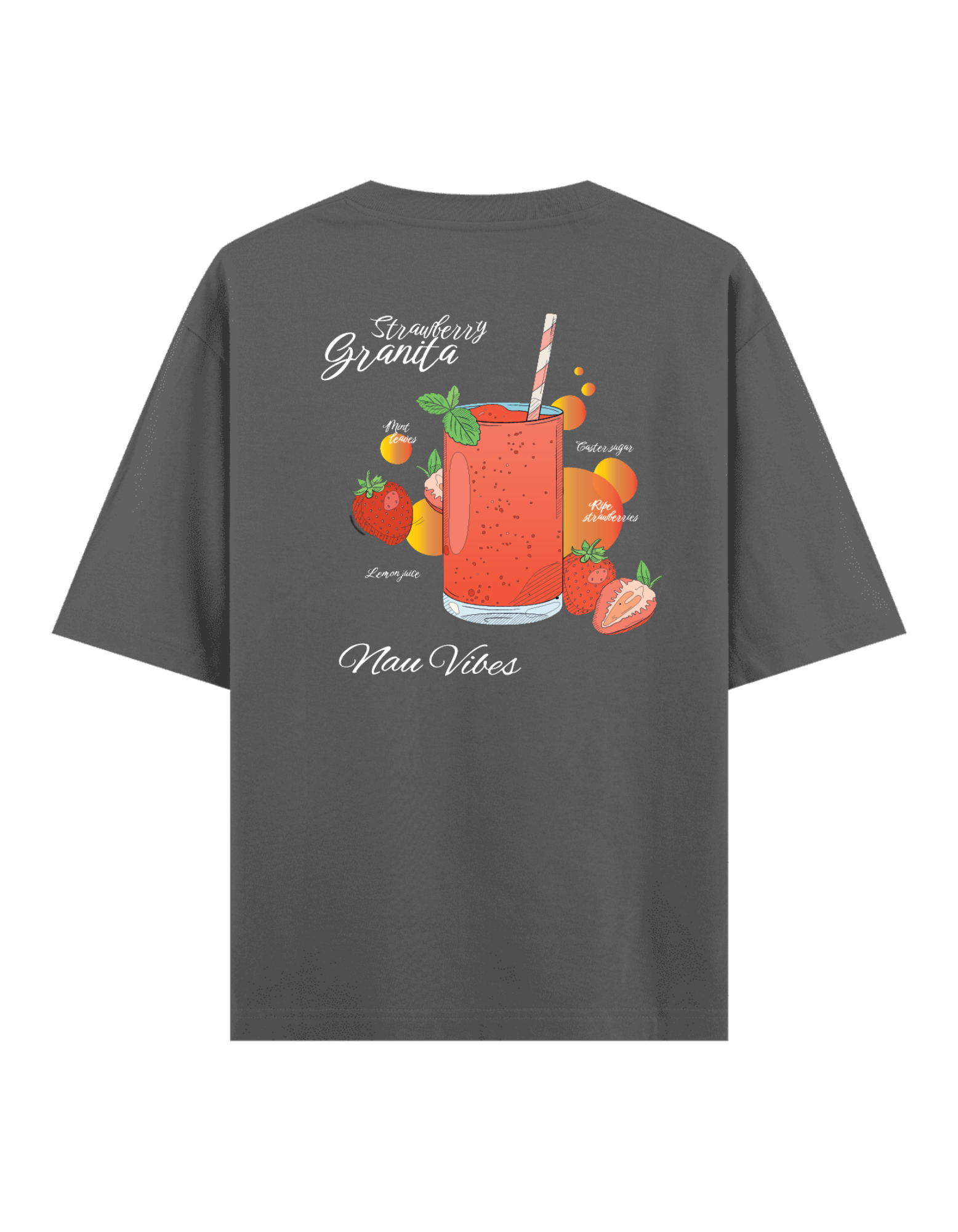 Strawberry Granita - Oversize T-Shirt