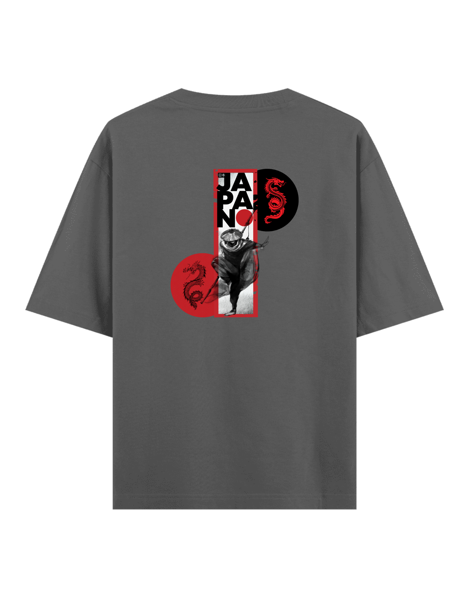 Yalnız Japon - Oversize T-Shirt