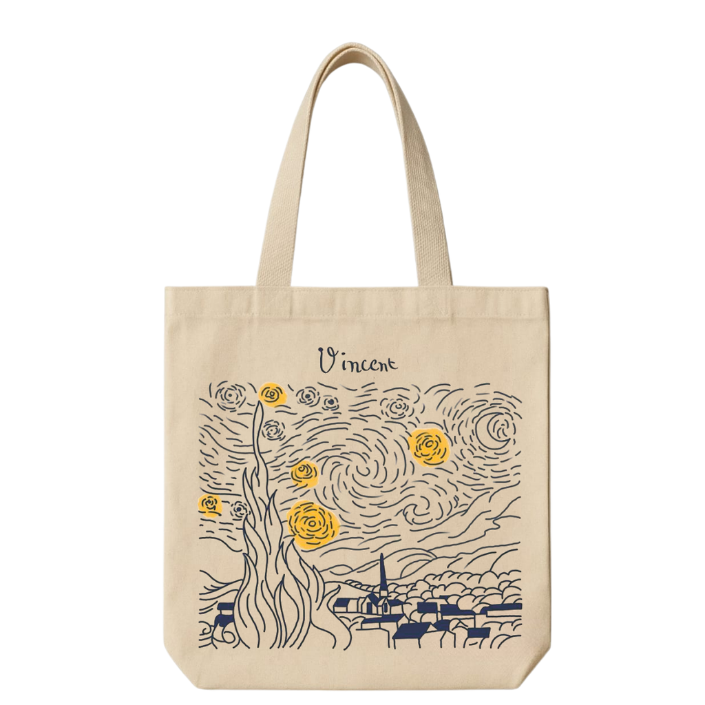 The Starry Night - Canvas Bez Çanta