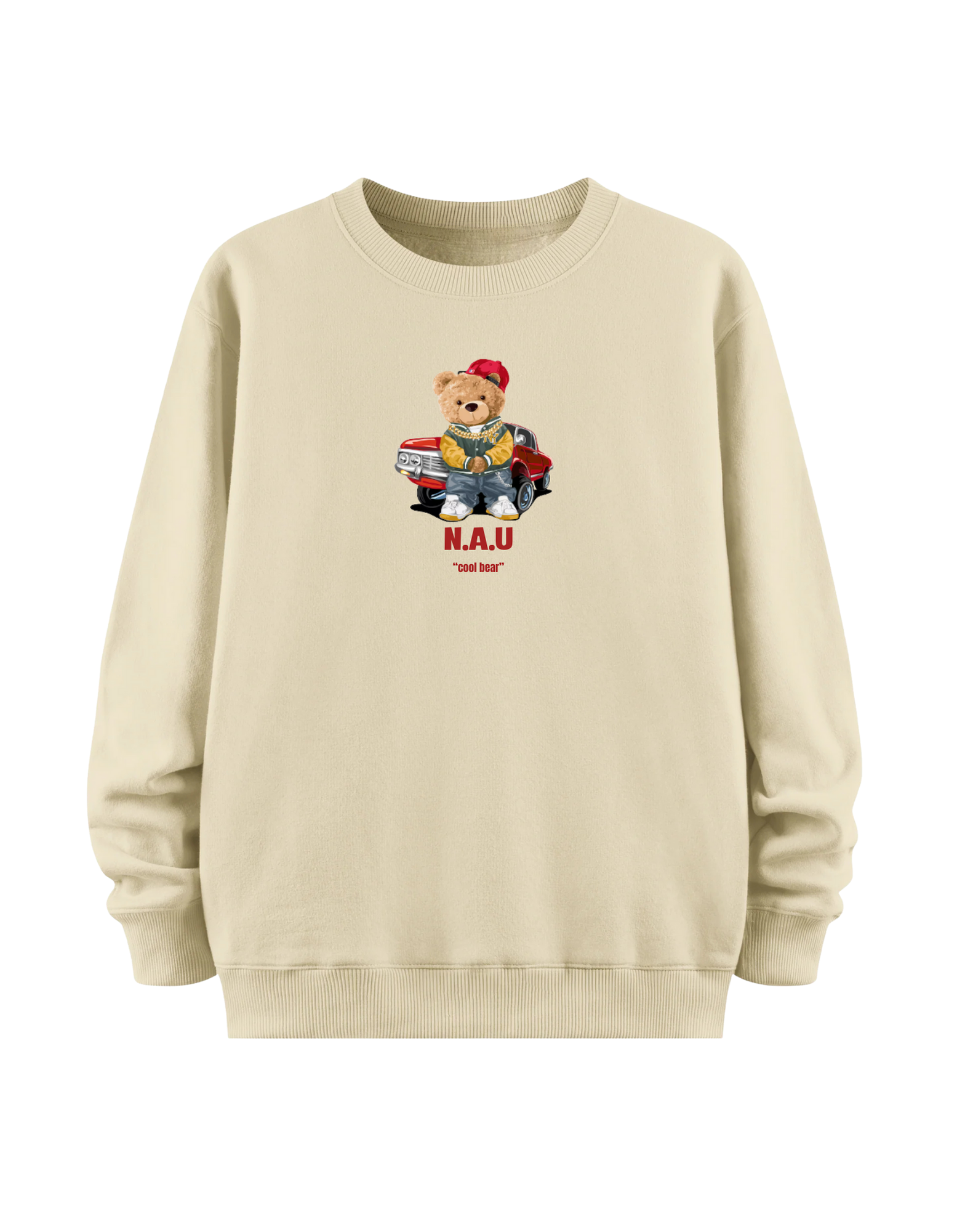 Nau Cool Bear - Regular Sweatshirt