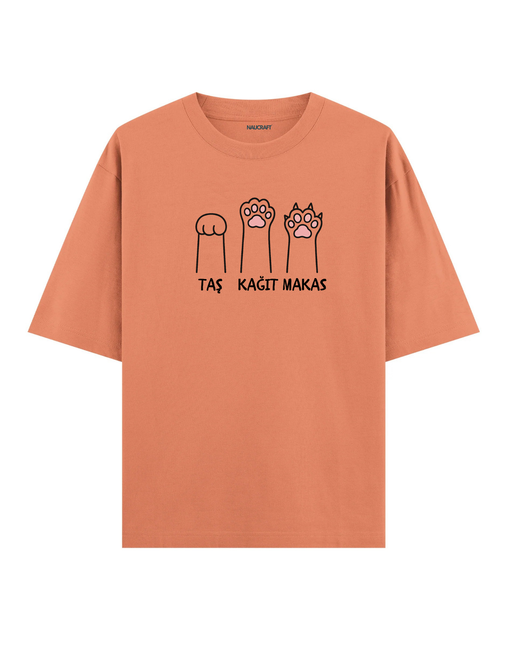 Taş Kağıt Makas - Oversize T-Shirt